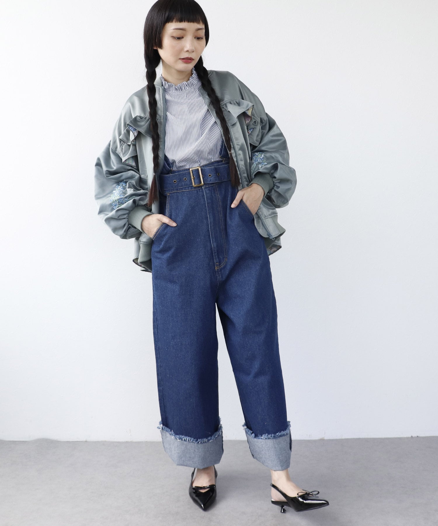 DENIM OVERALLS