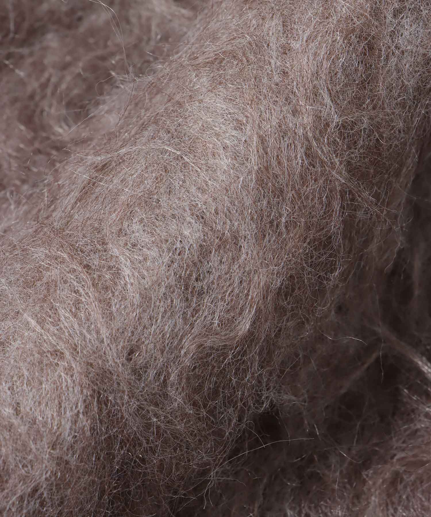 《WEB先行発売》ウェーブシャギーニットジャケット