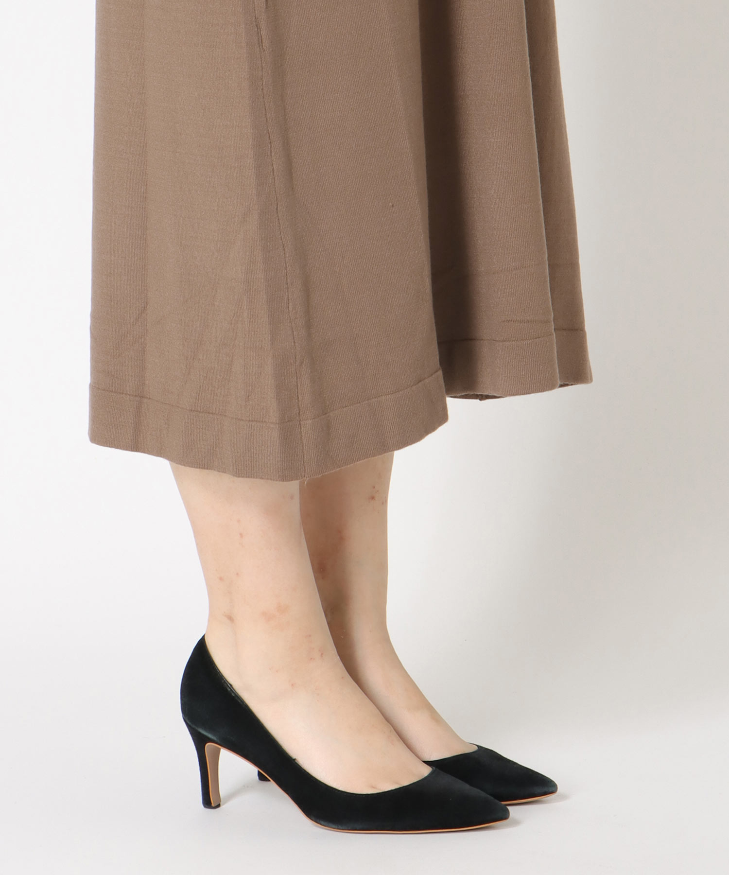 シャギーニットセットワンピース