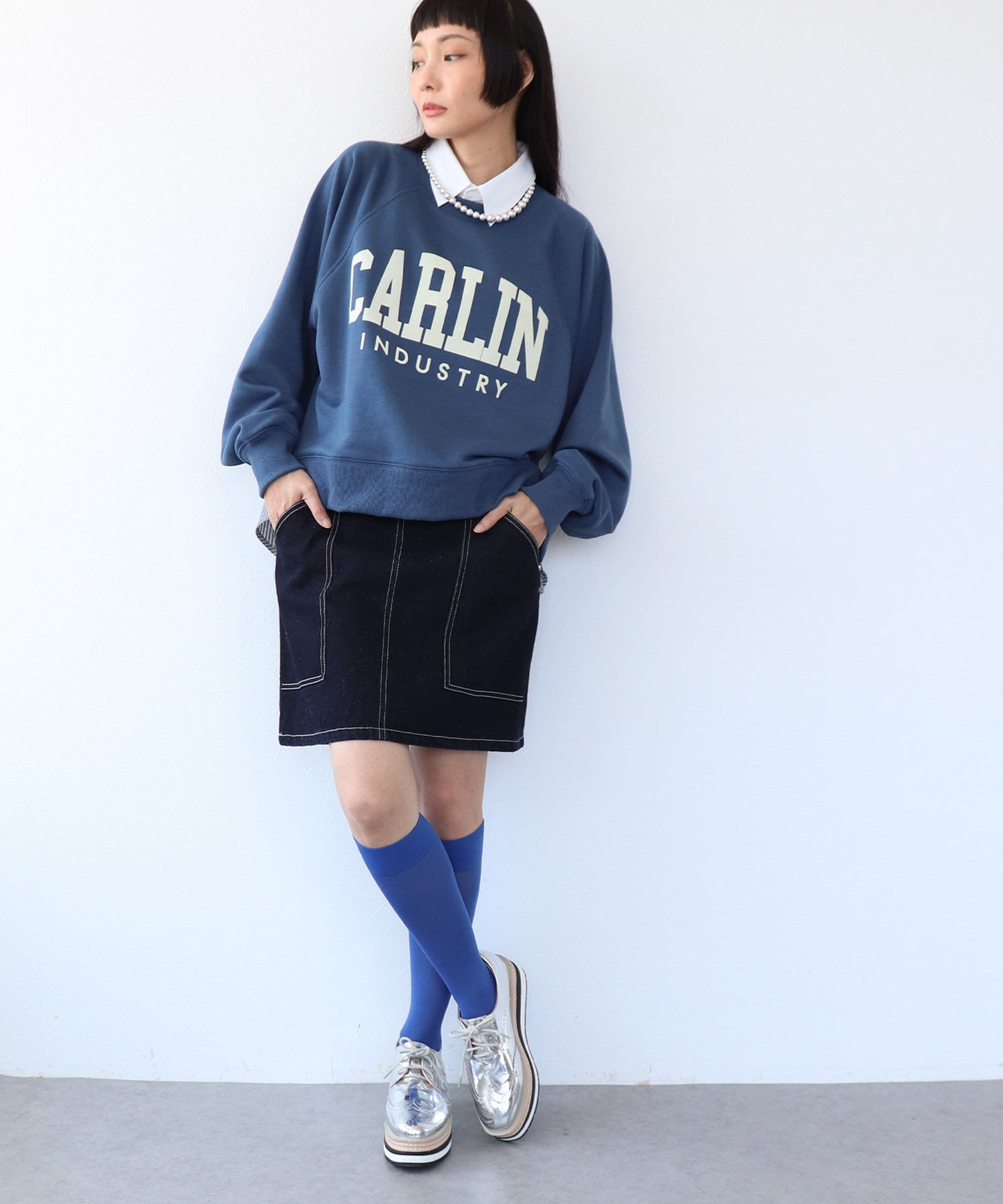 シャツカラー付け襟