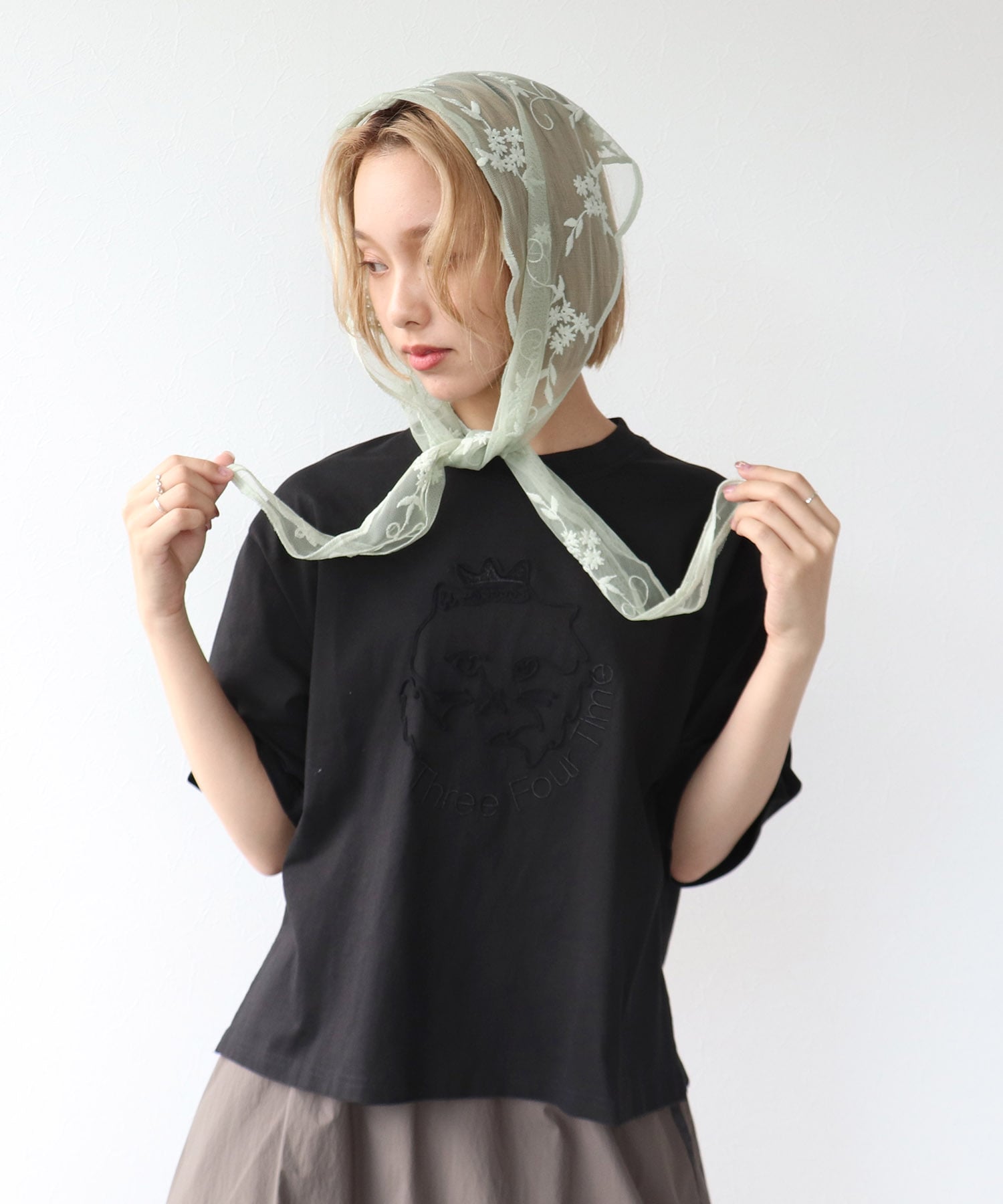 Three Four TimeネコTシャツ