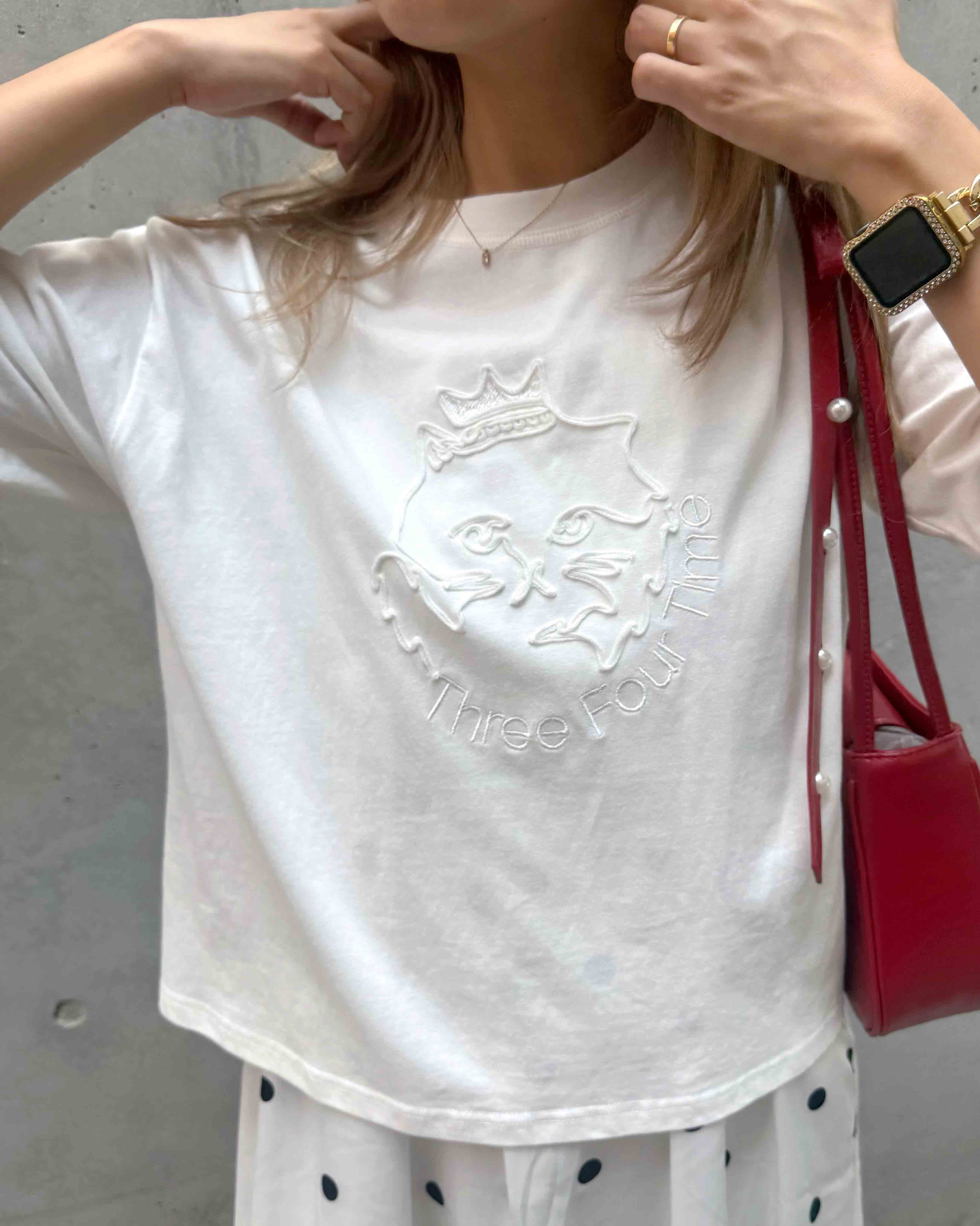 Three Four TimeネコTシャツ