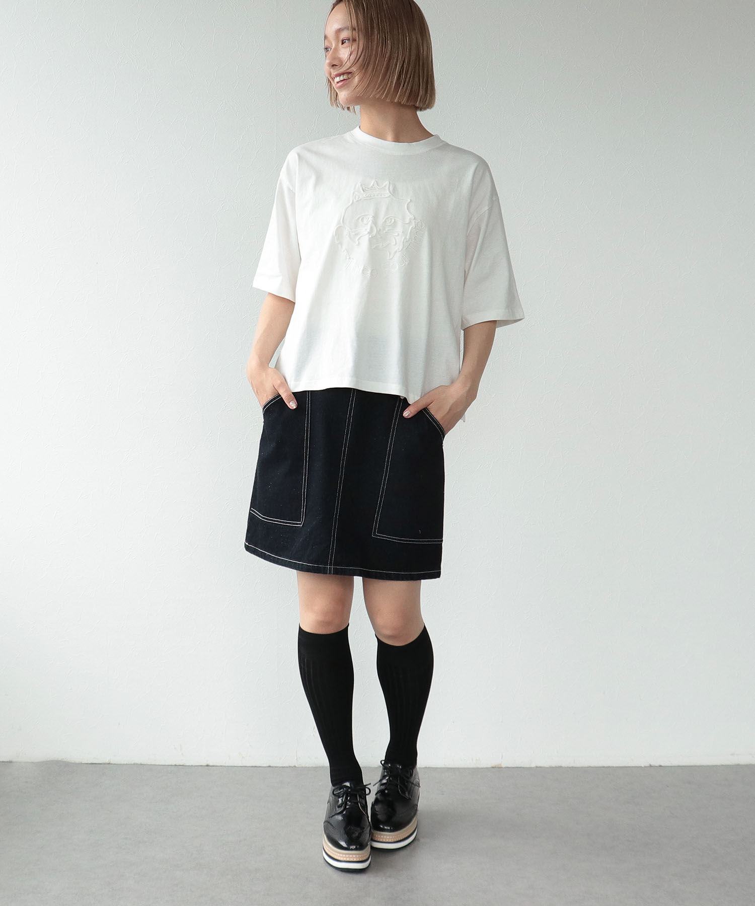 Three Four TimeネコTシャツ