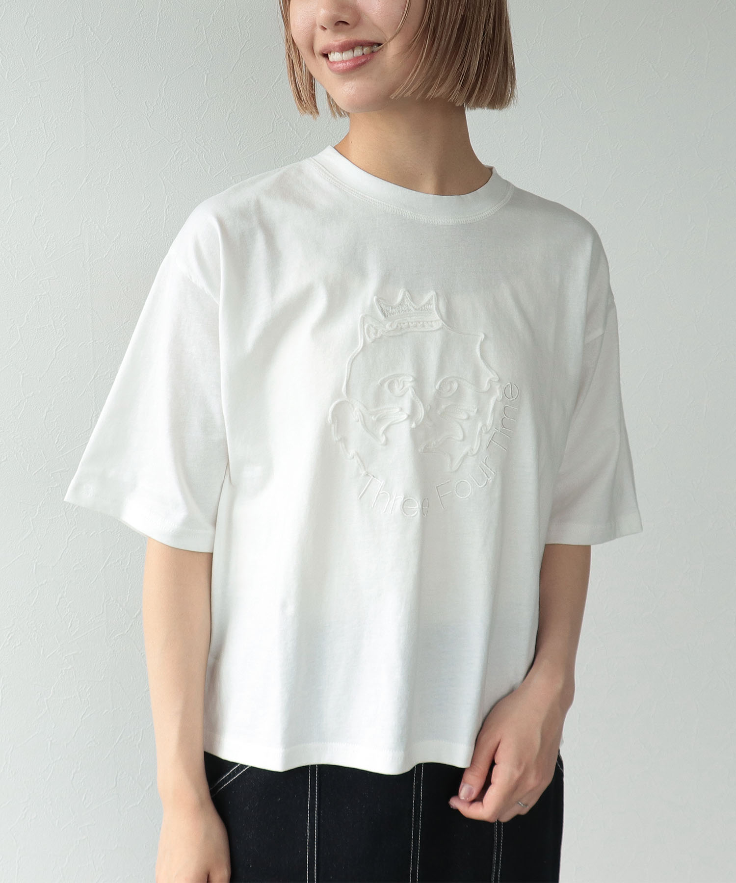 Three Four TimeネコTシャツ
