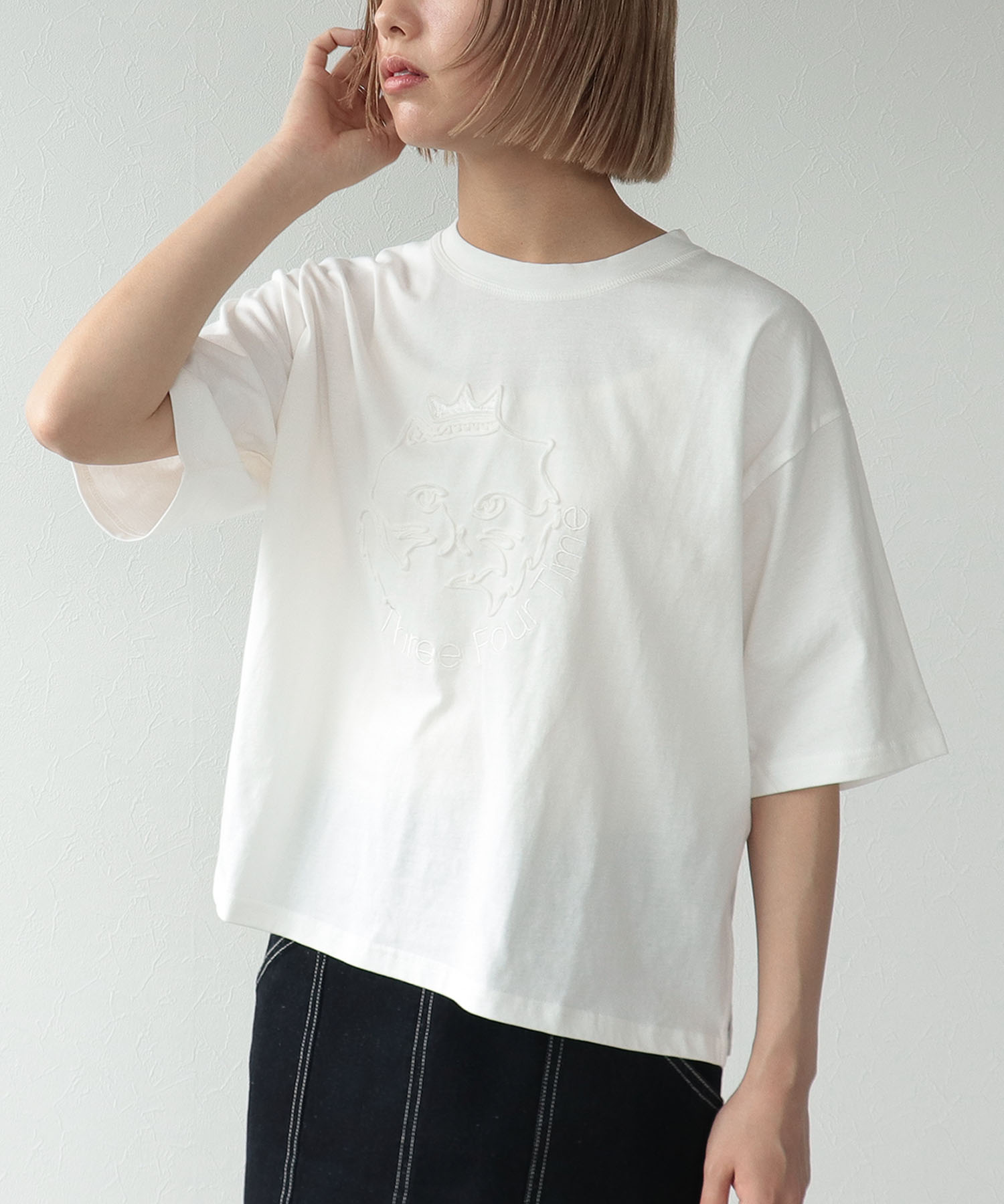 Three Four TimeネコTシャツ