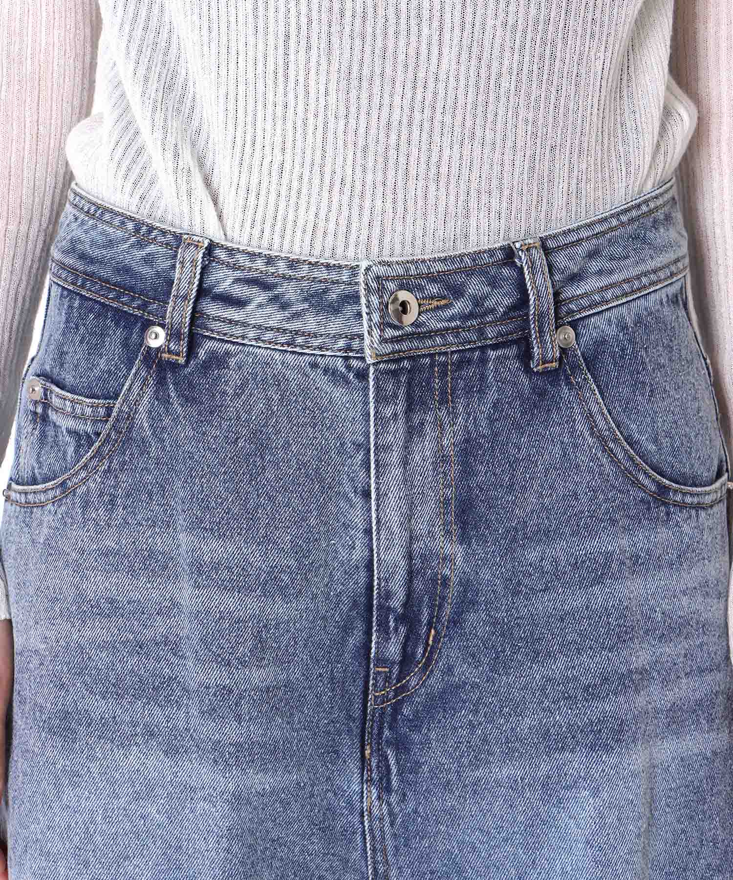 デニムハーフパンツ