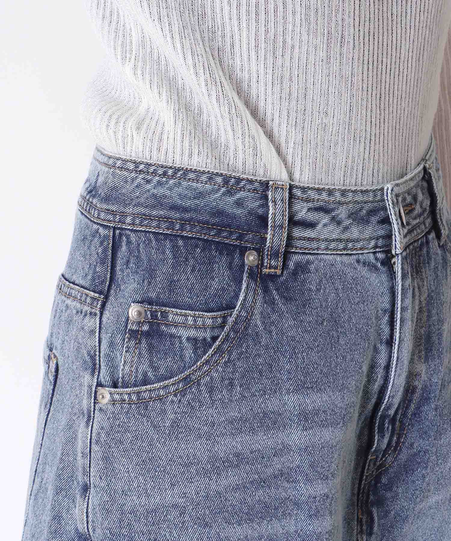 デニムハーフパンツ