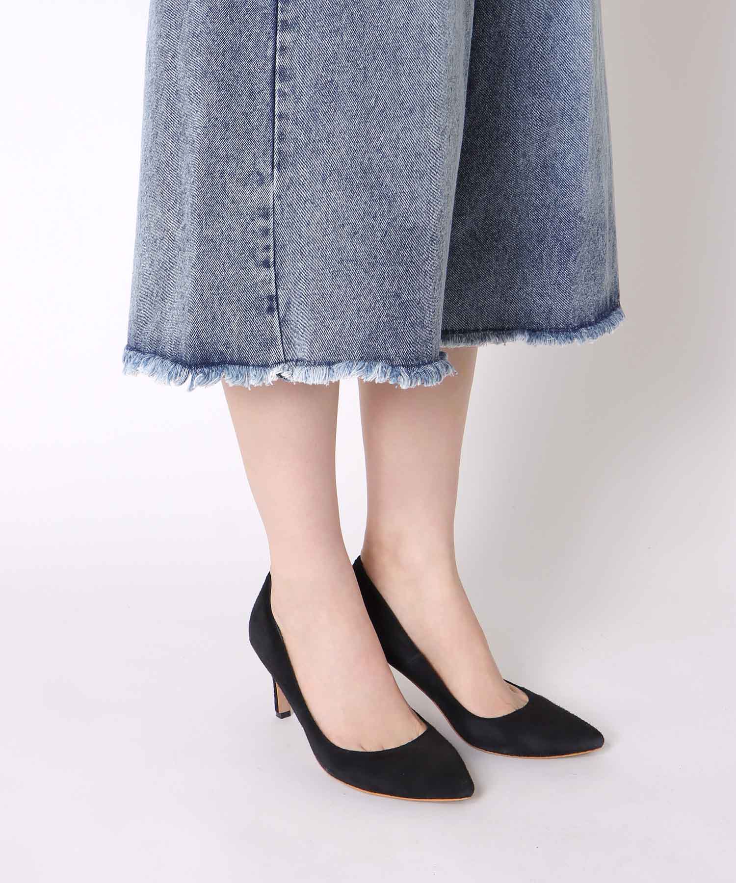 デニムハーフパンツ