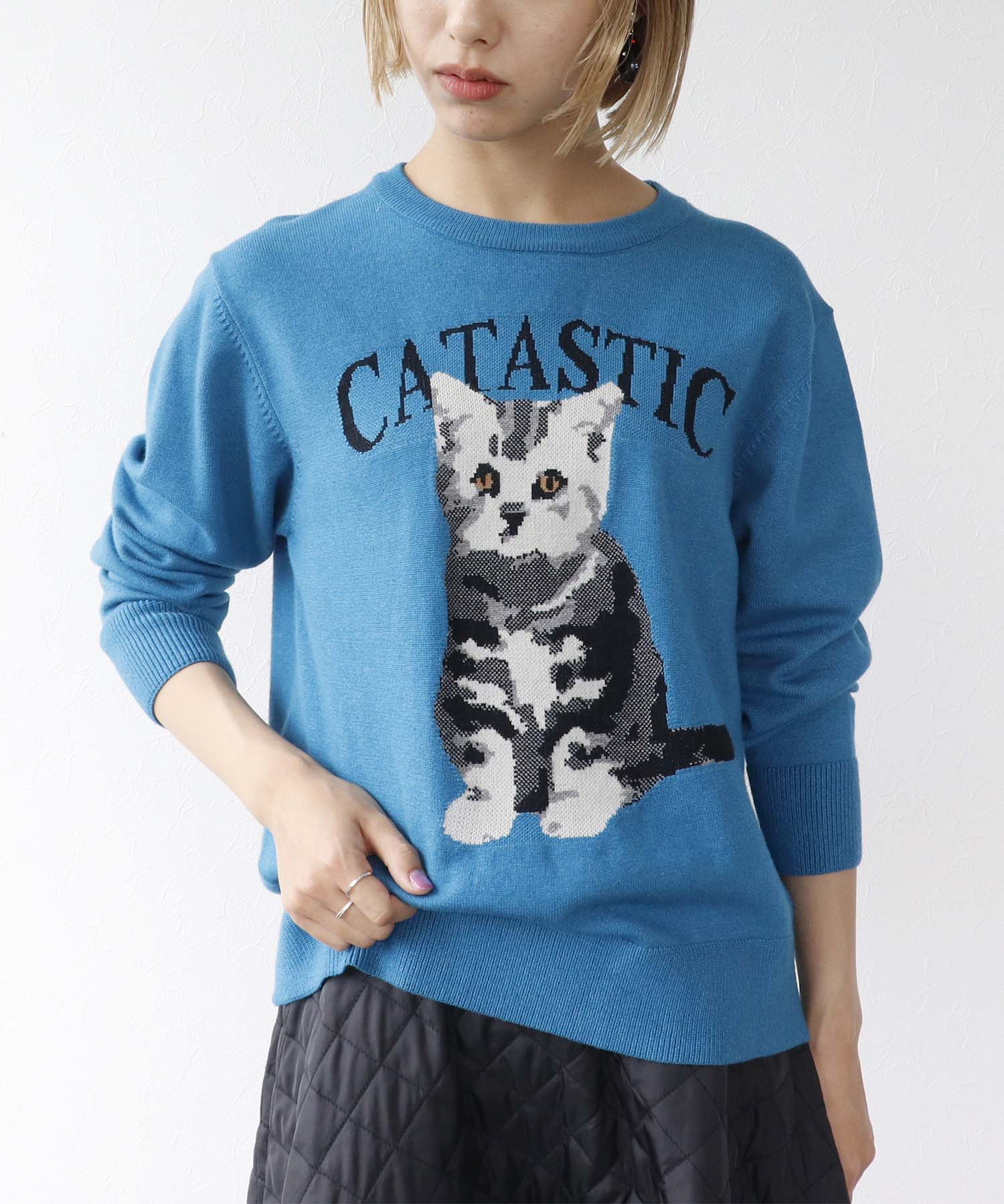 CATASTICジャガードニット