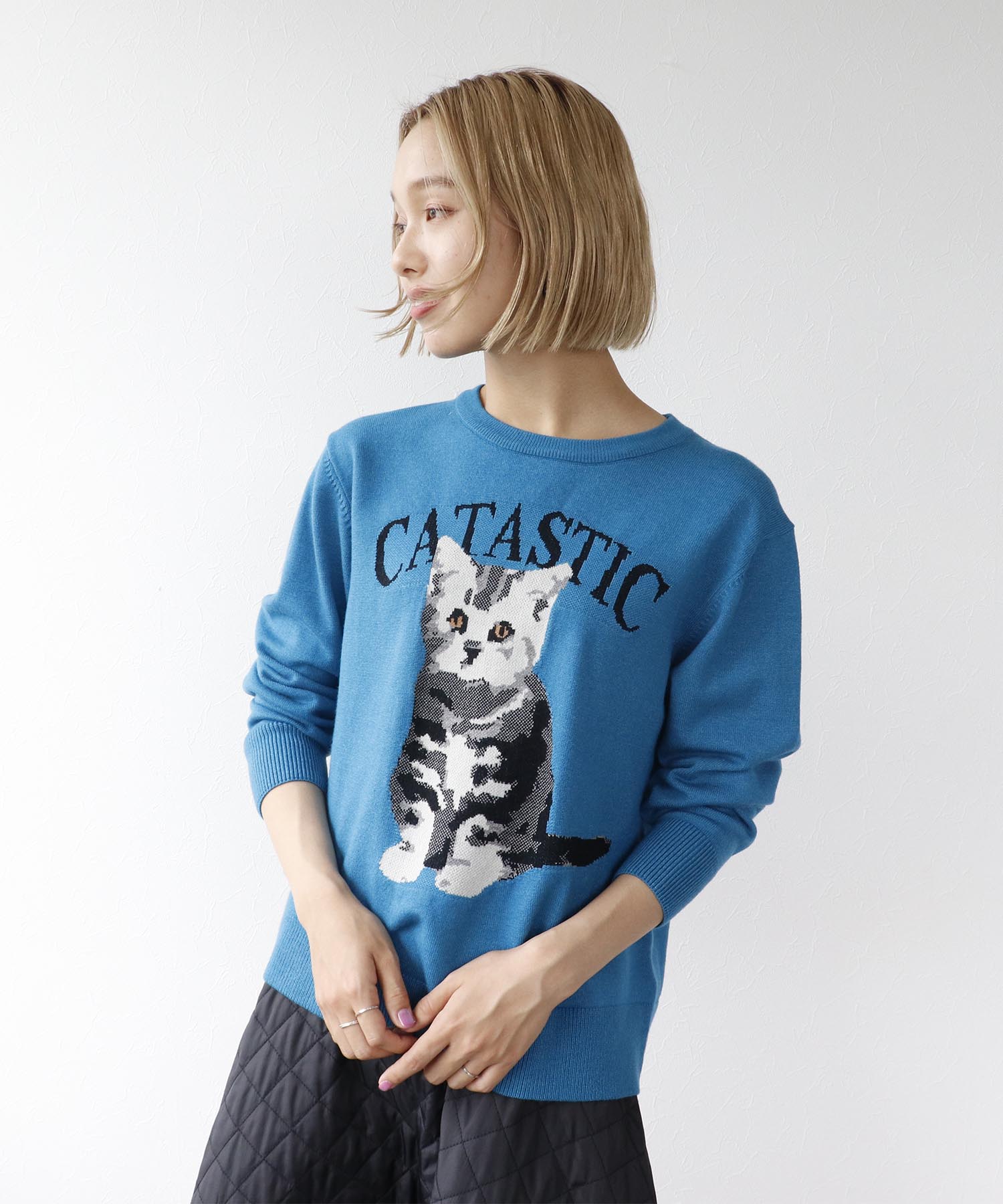 CATASTICジャガードニット