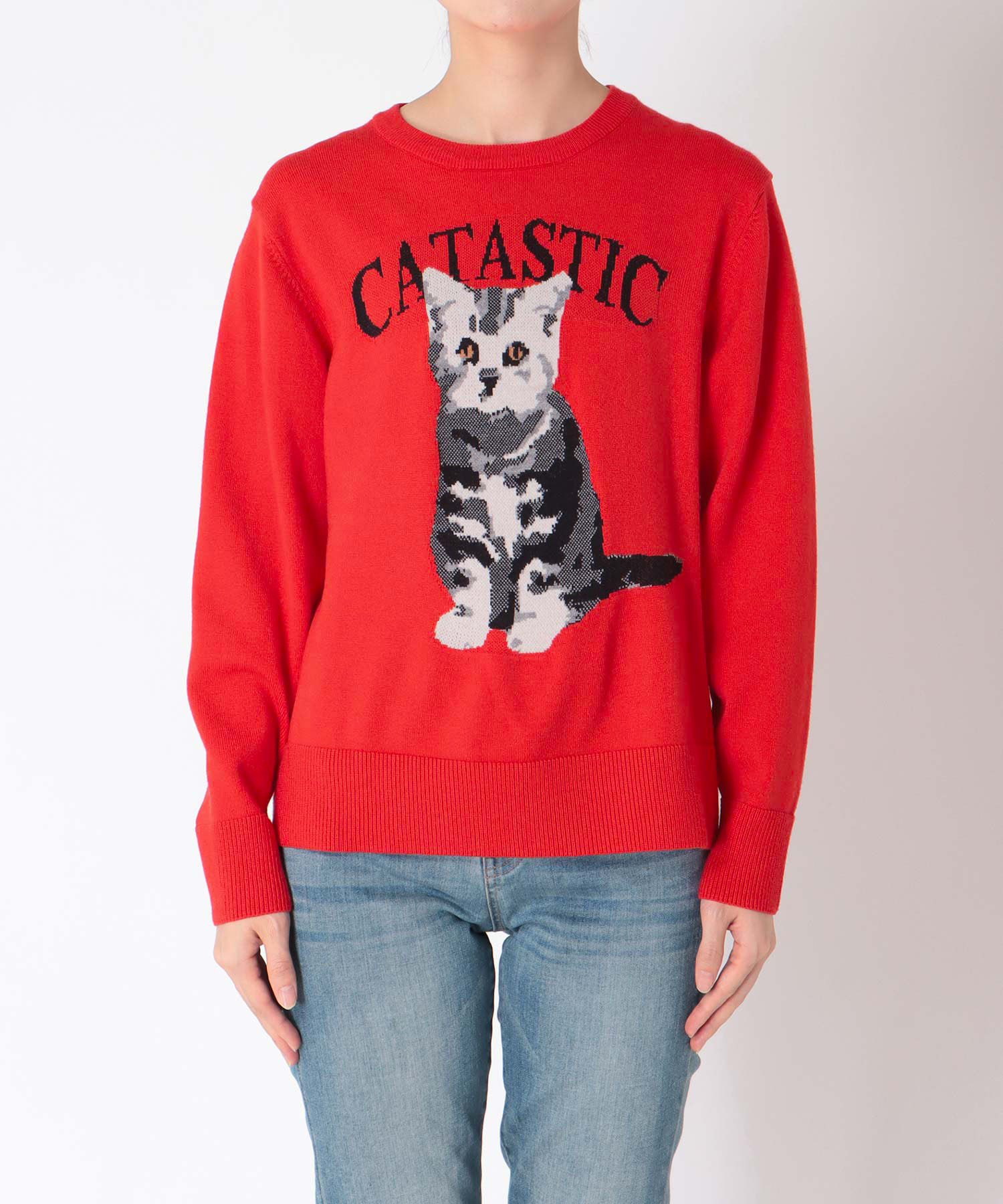 CATASTICジャガードニット