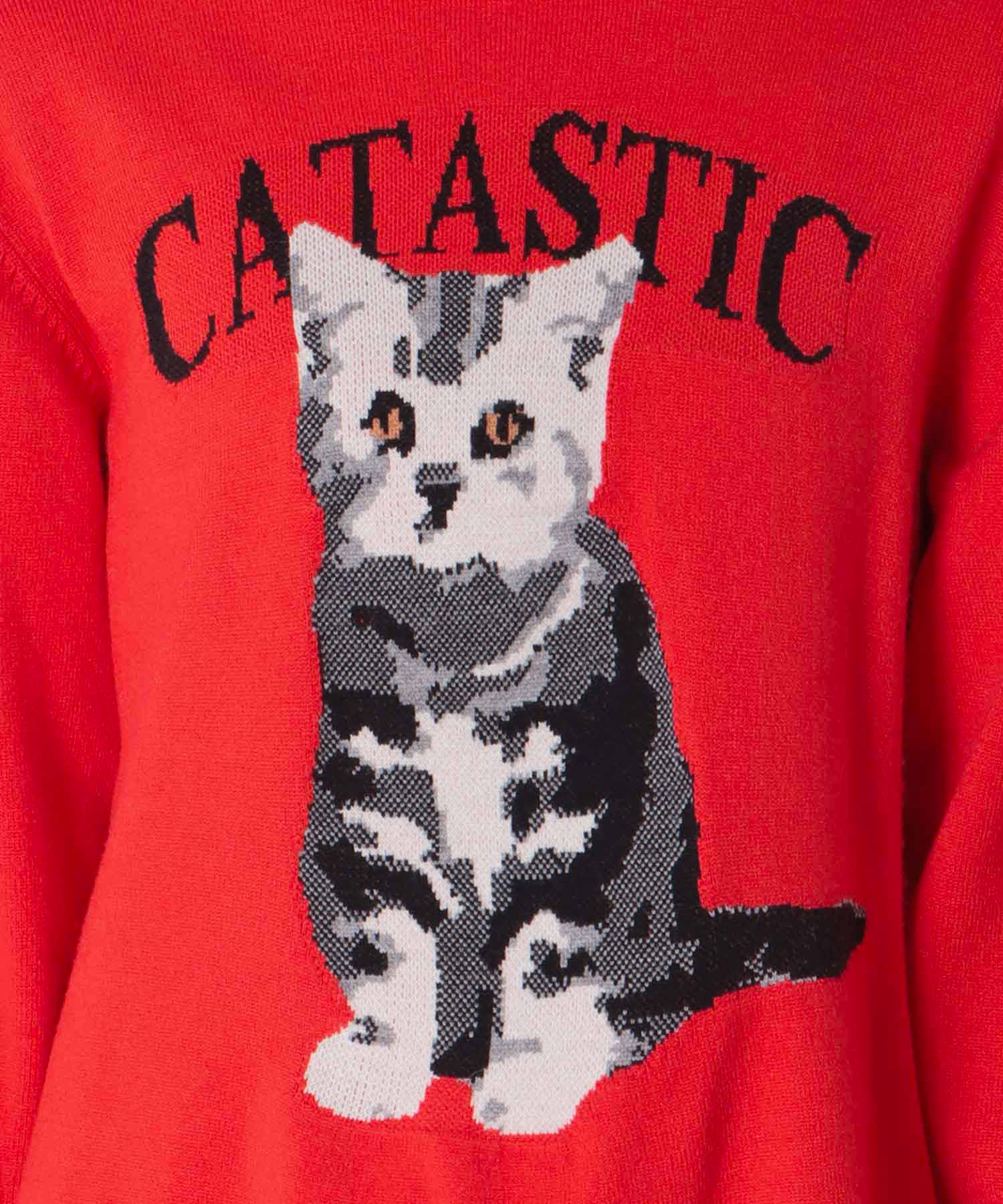 CATASTICジャガードニット