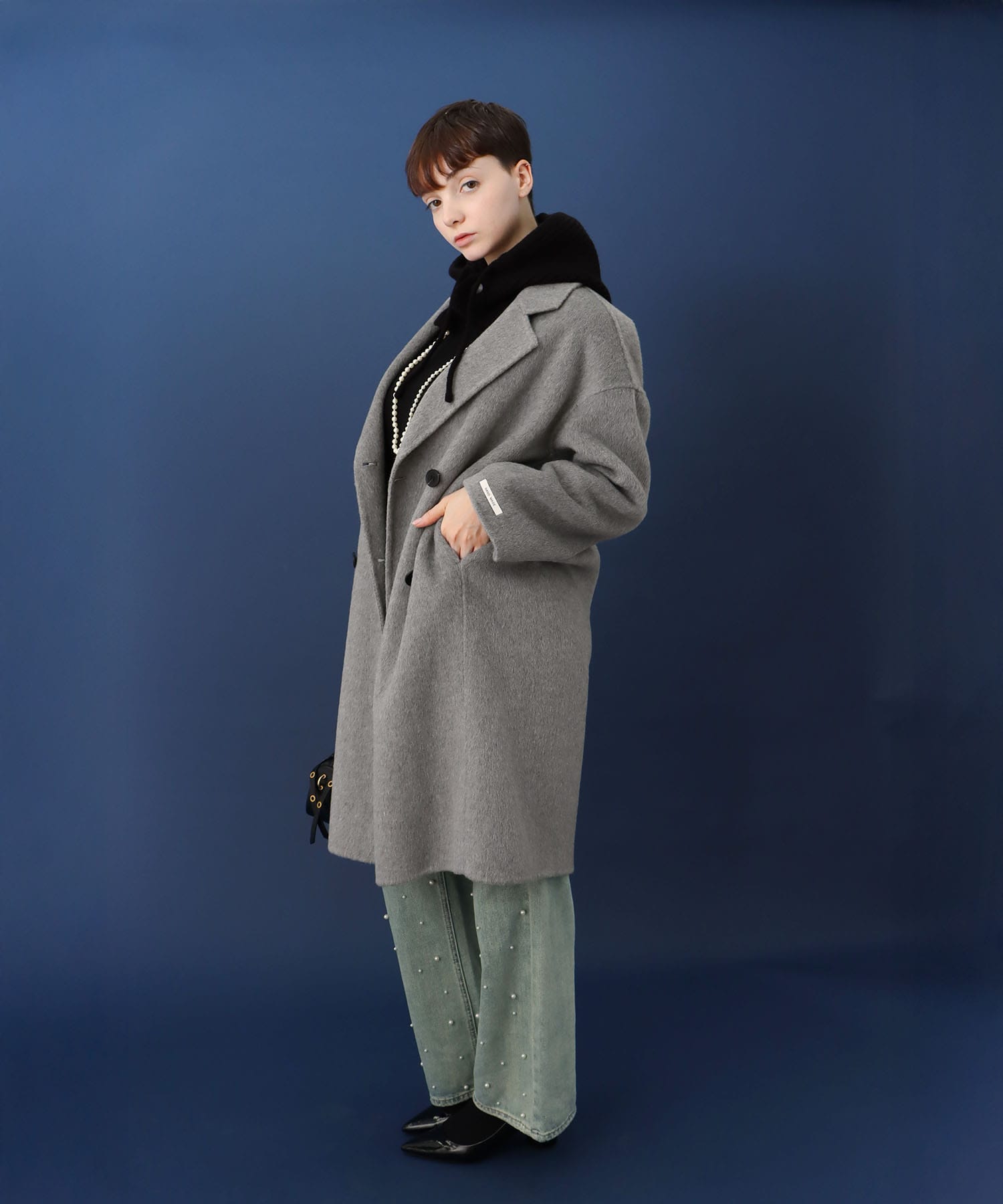 Wフェイスハンドメイドテーラーコート