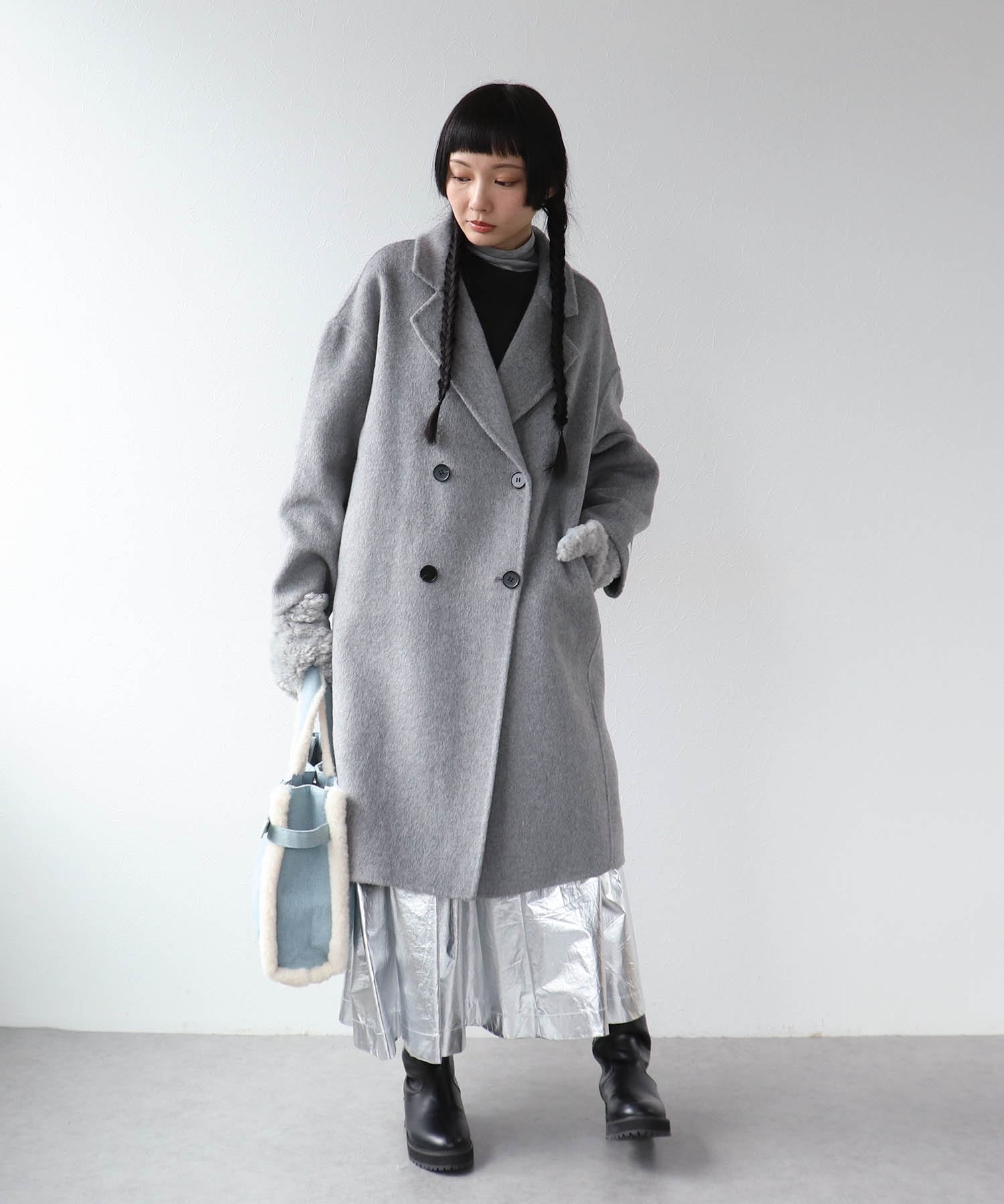 Wフェイスハンドメイドテーラーコート