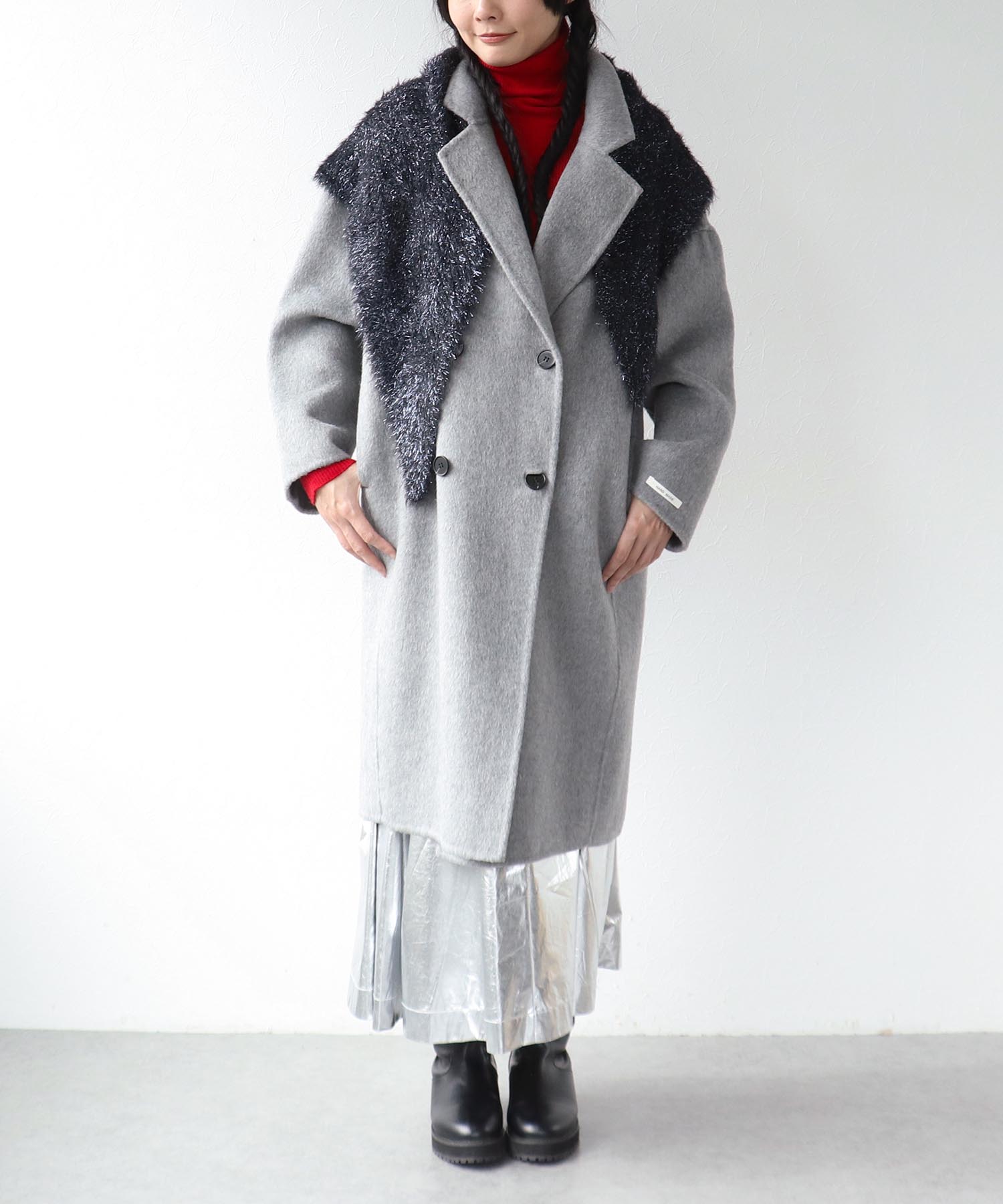 Wフェイスハンドメイドテーラーコート