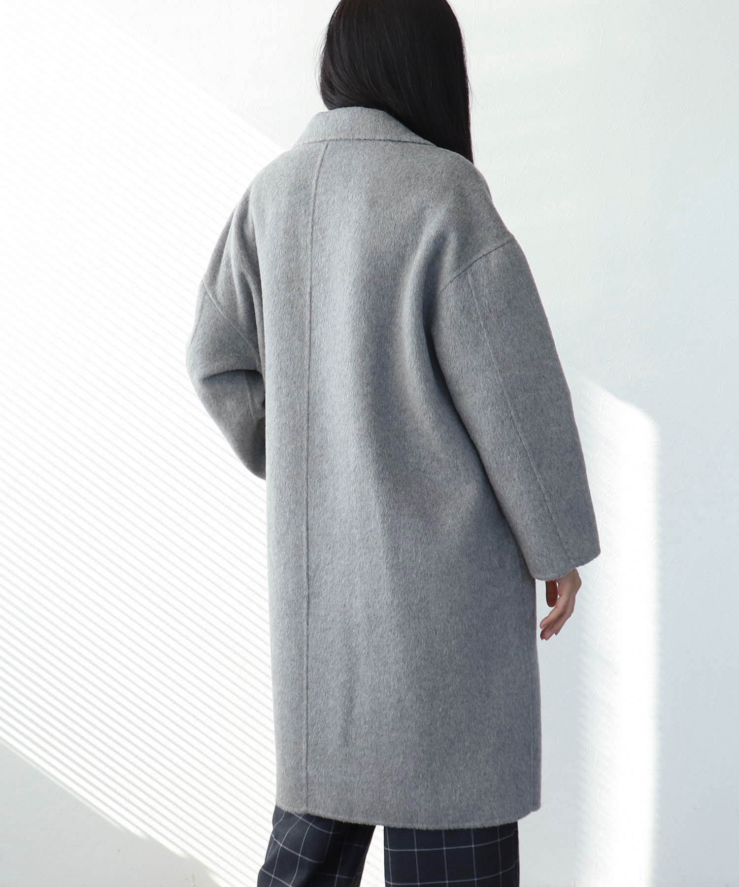 Wフェイスハンドメイドテーラーコート