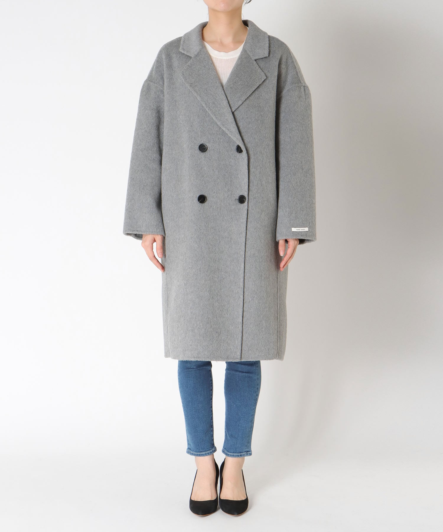 Wフェイスハンドメイドテーラーコート