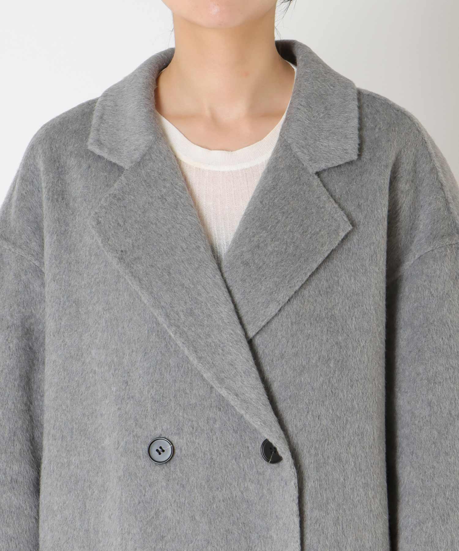 Wフェイスハンドメイドテーラーコート