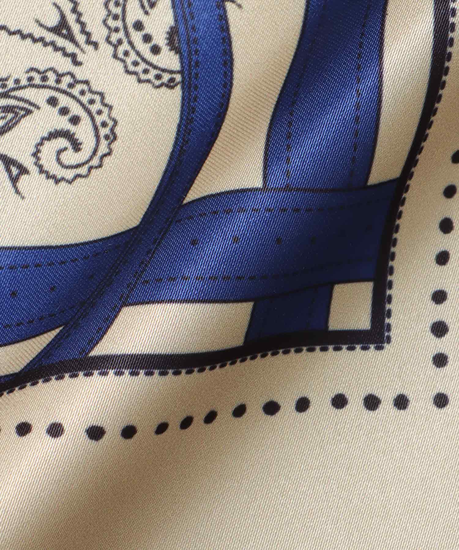 スカーフプリントパンツ