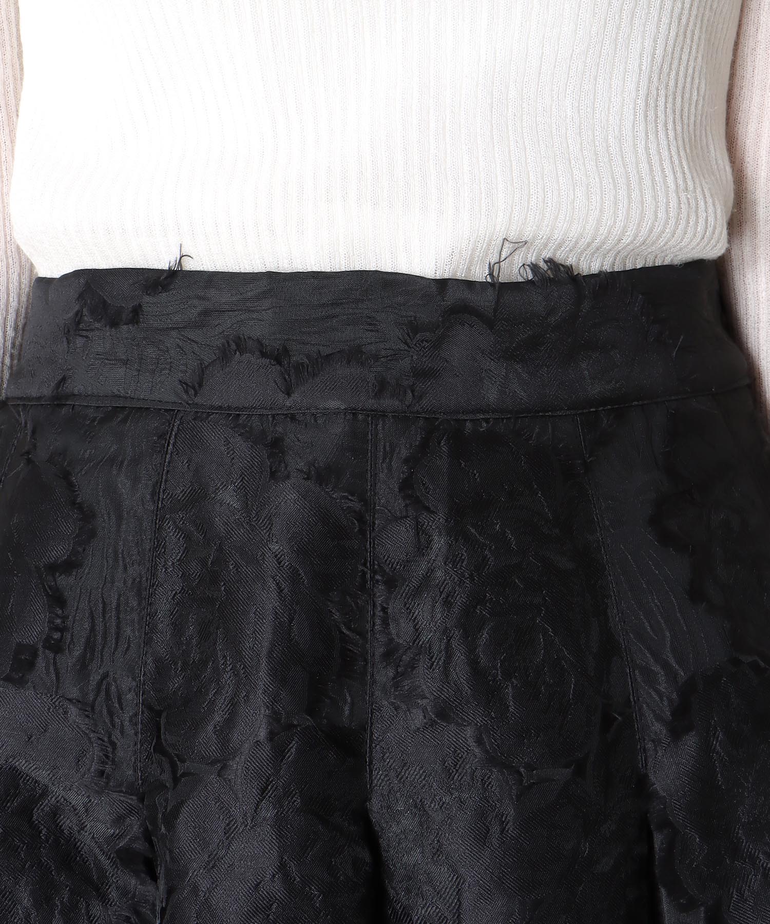 ジャガードボリュームスカート