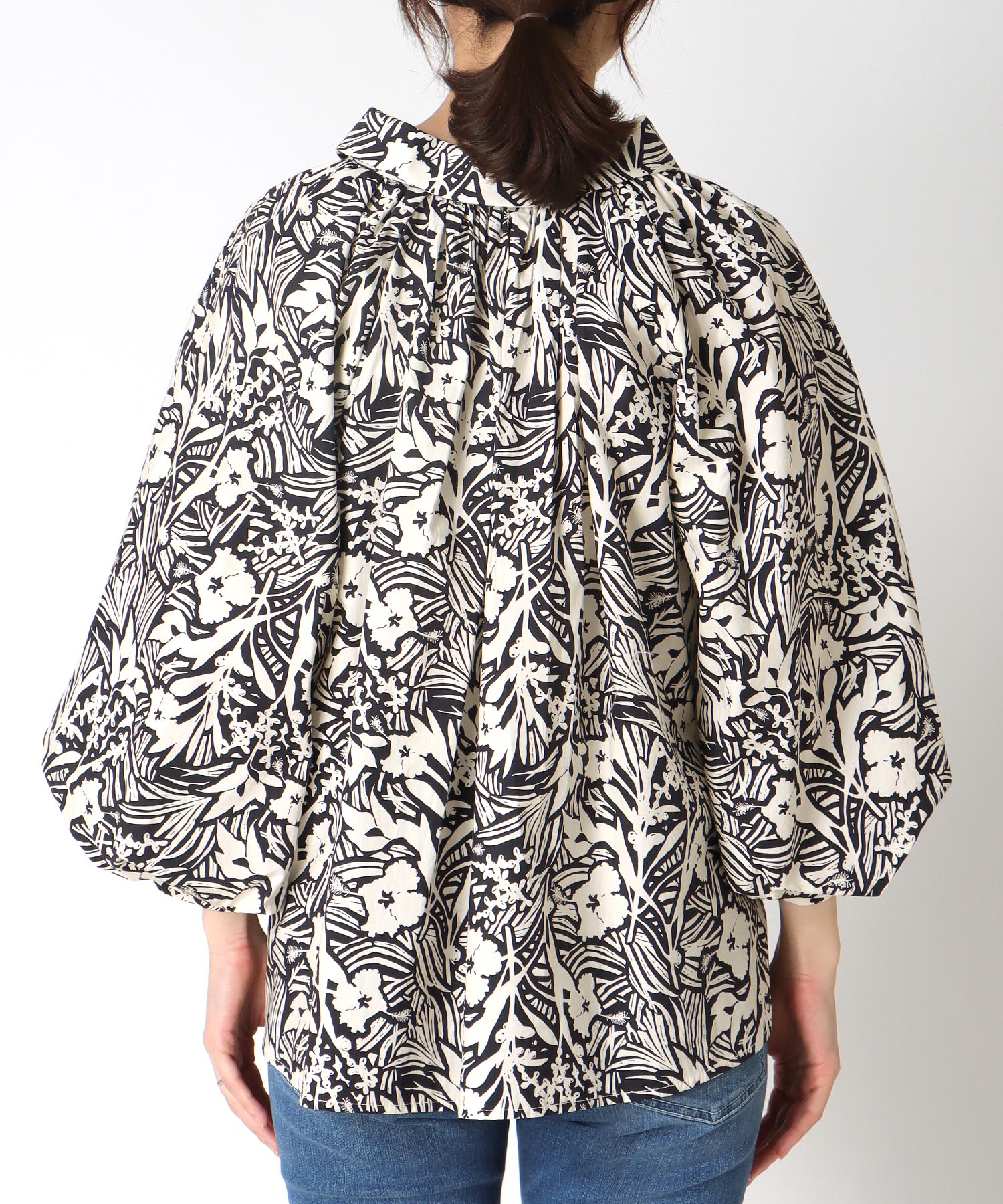 【2/26(木)12時予約開始】ボリューム袖ブラウス