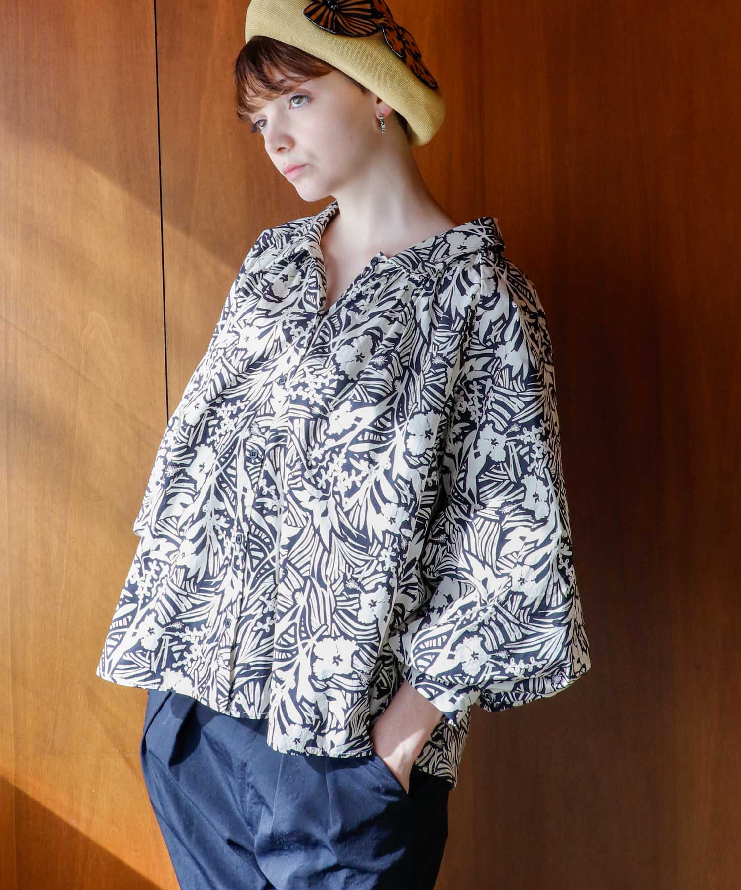 【2/26(木)12時予約開始】ボリューム袖ブラウス