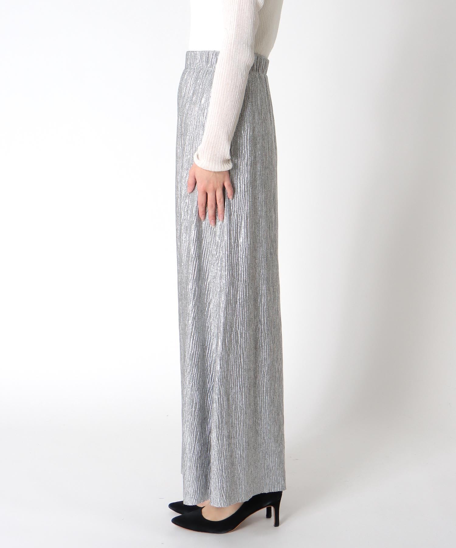 シャイニーロングスカート