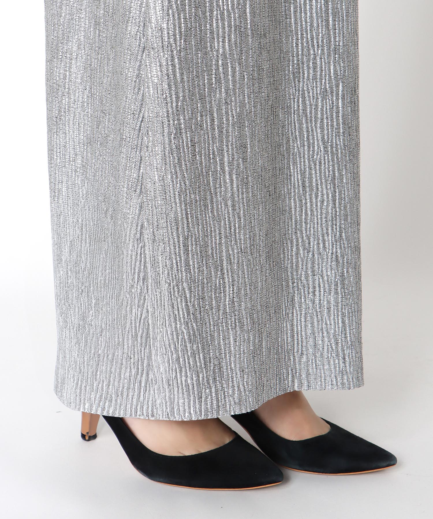 シャイニーロングスカート