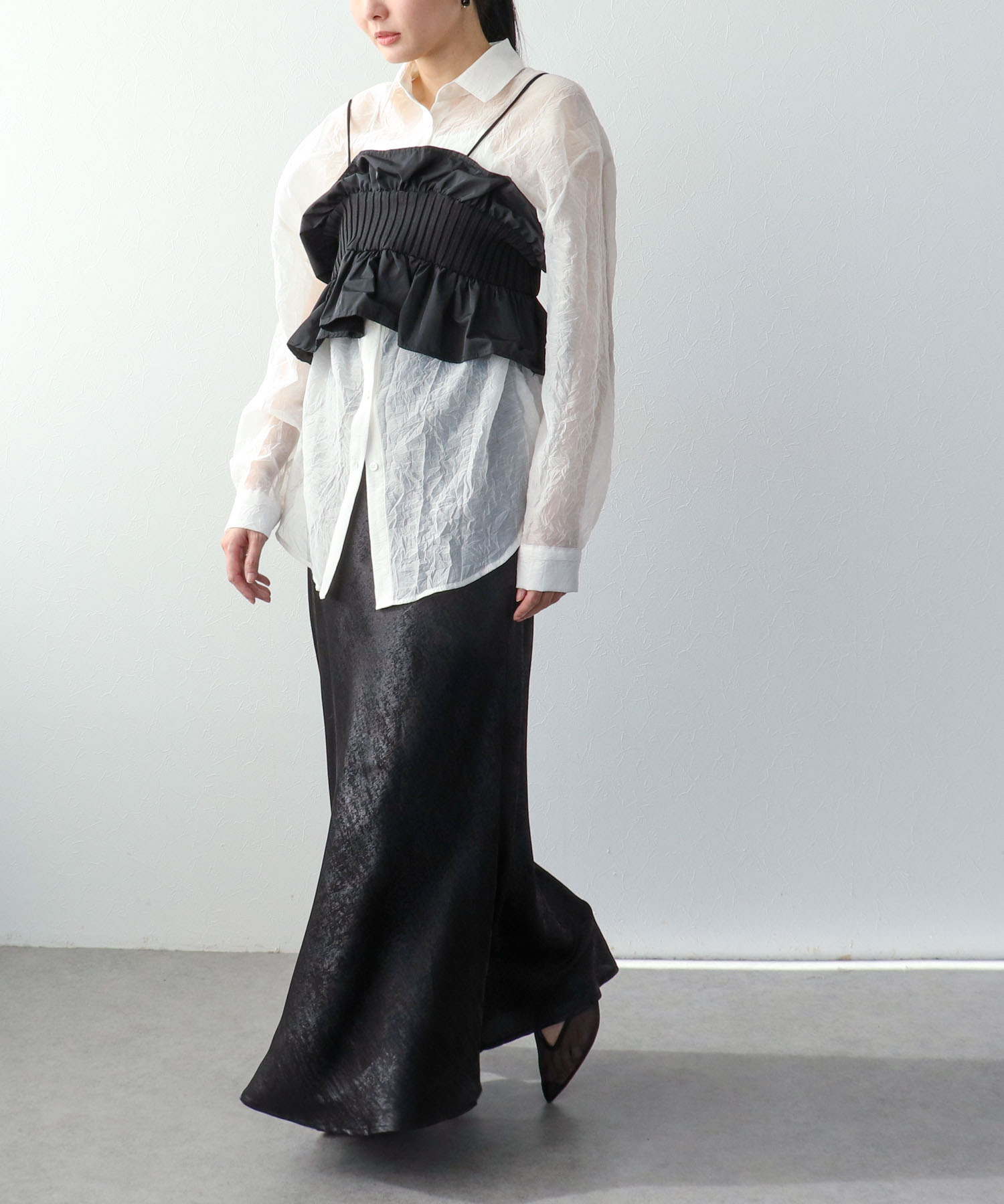 シンプルロングスカート