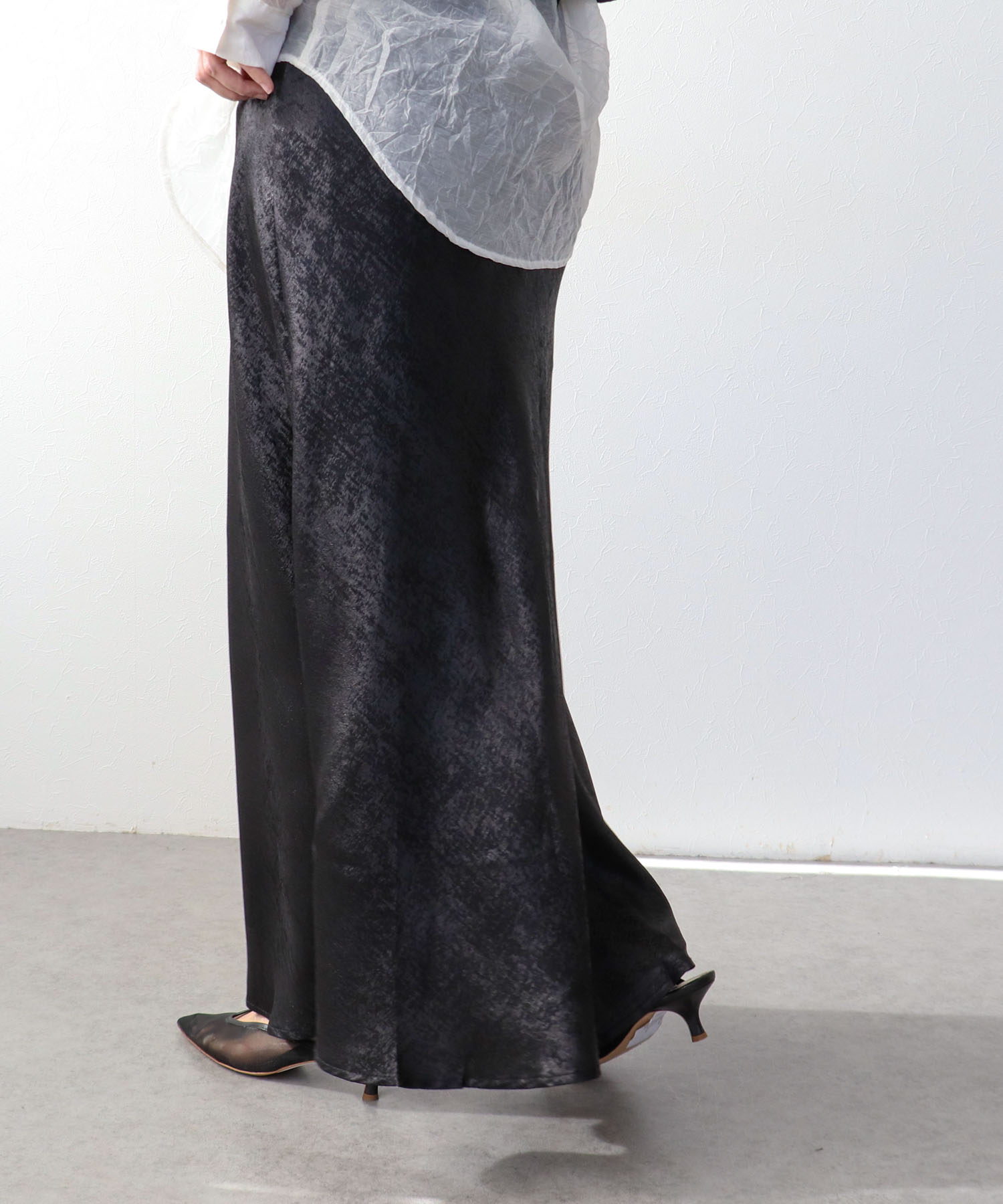 シンプルロングスカート