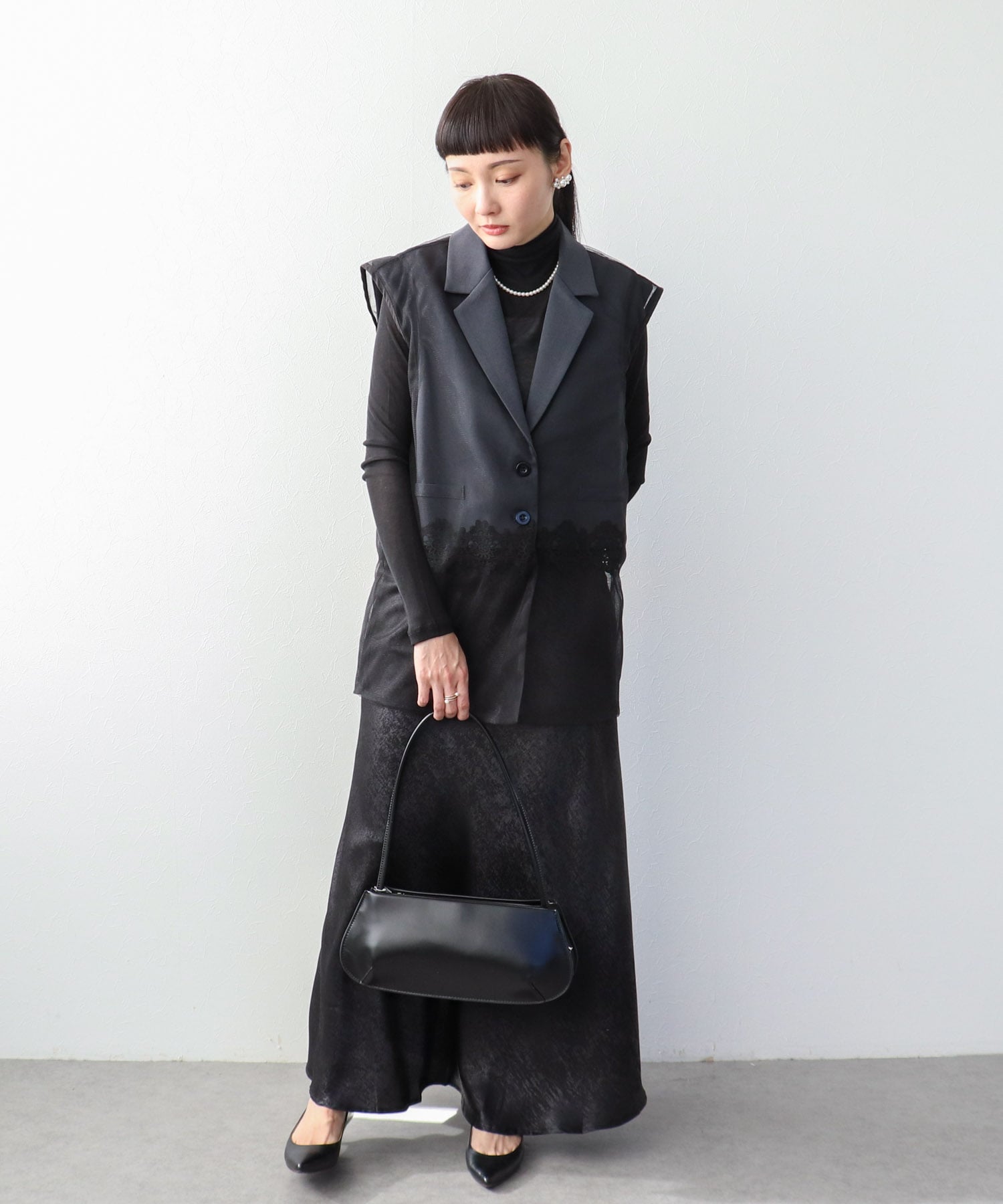 シンプルロングスカート