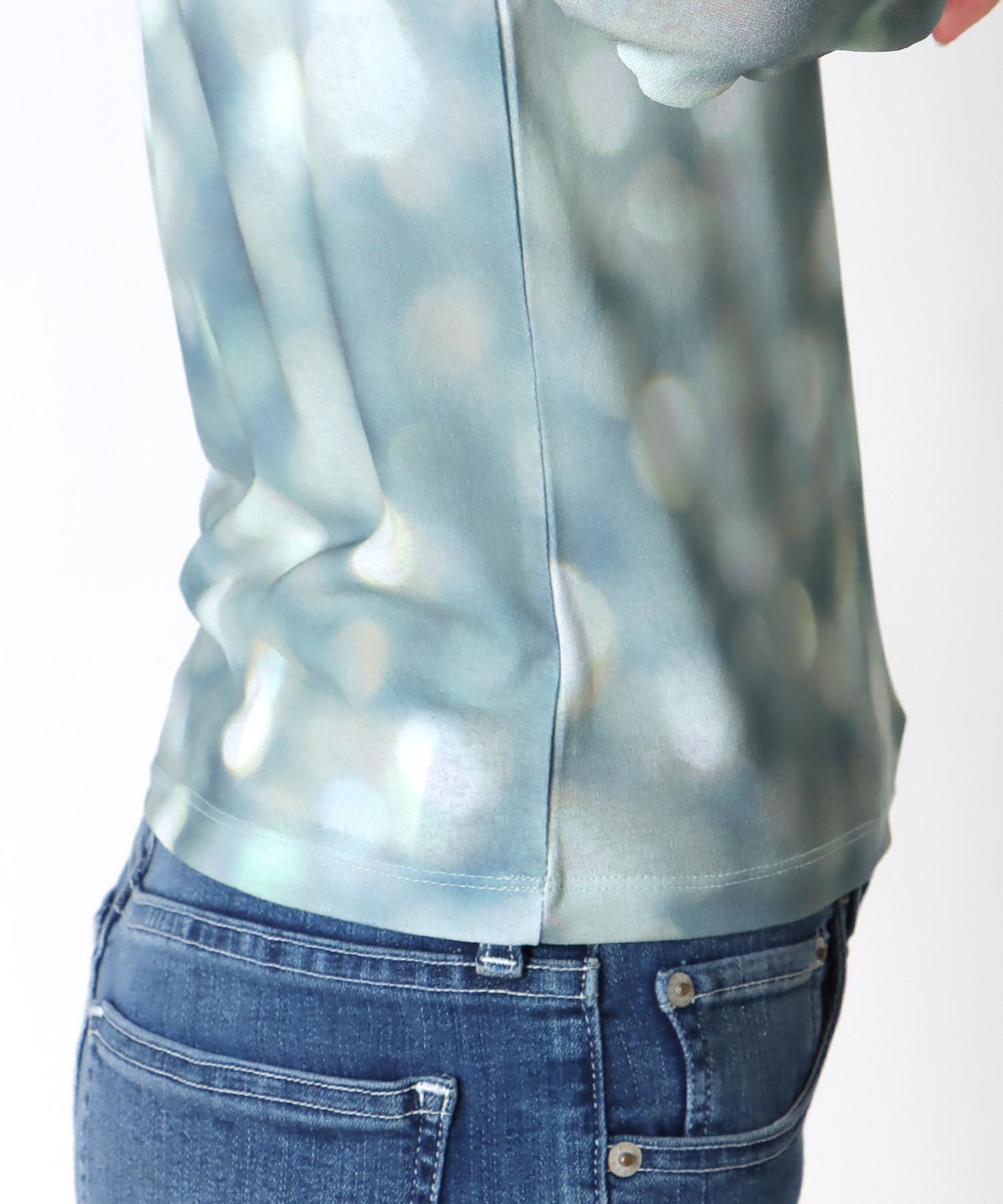 ブラー加工シアープルオーバー