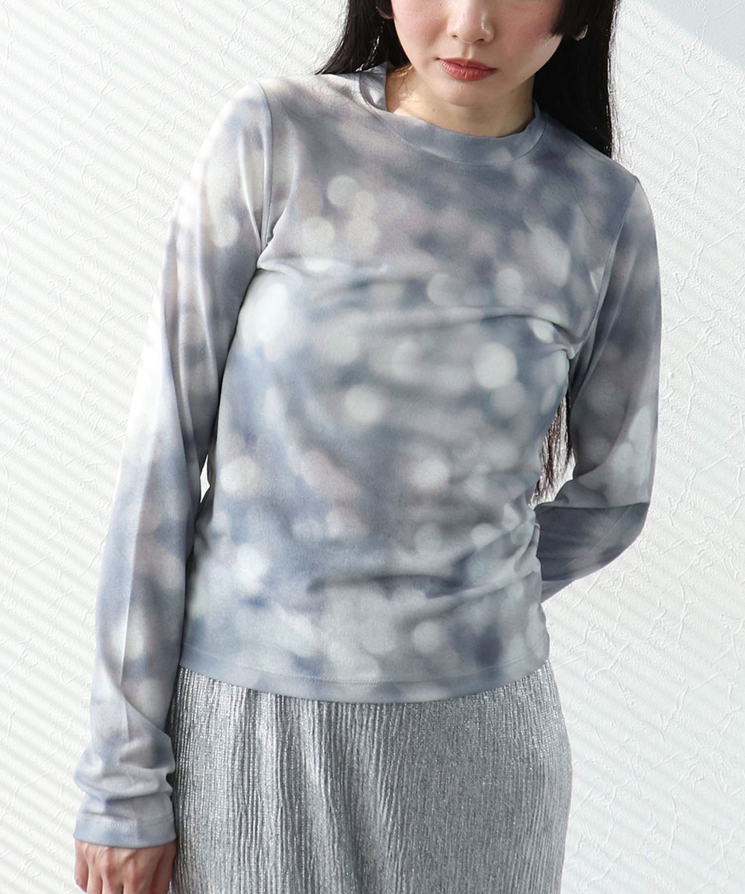 ブラー加工シアープルオーバー