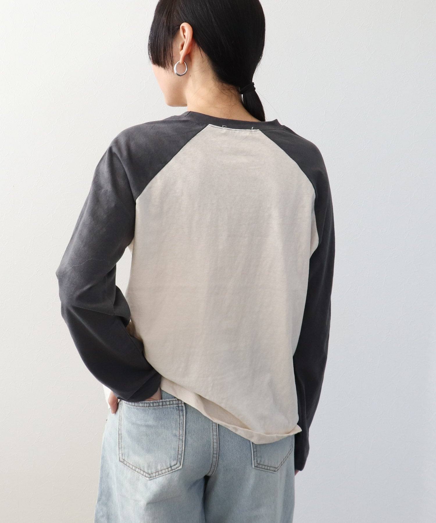 ラグランロンTシャツ