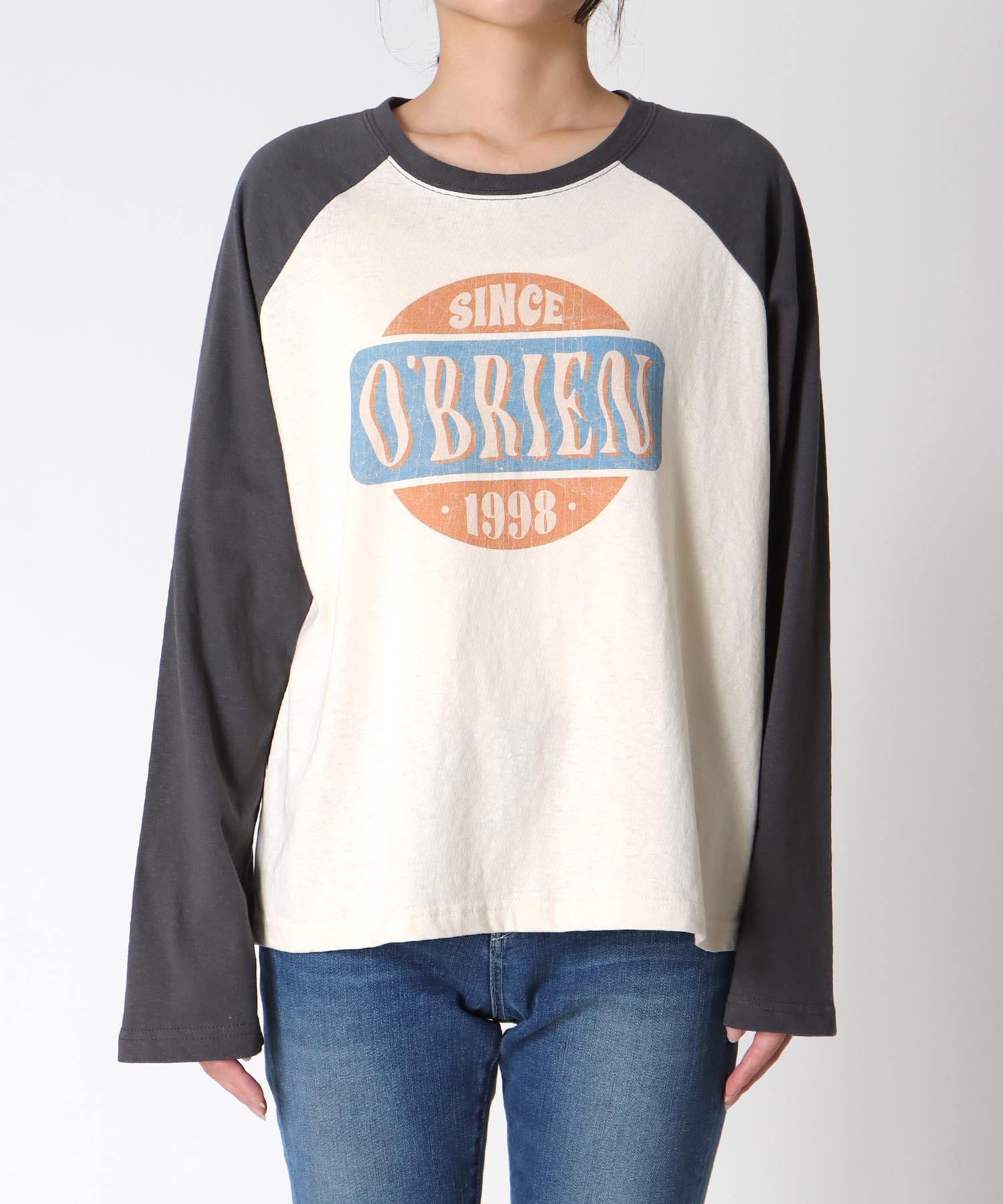 ラグランロンTシャツ