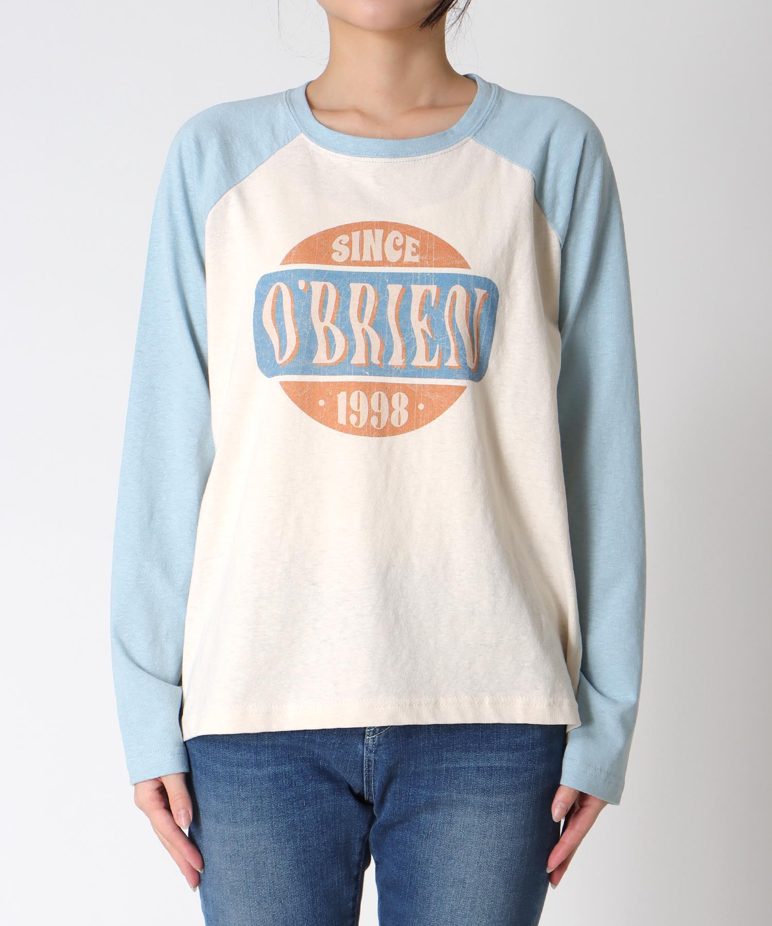 ラグランロンTシャツ