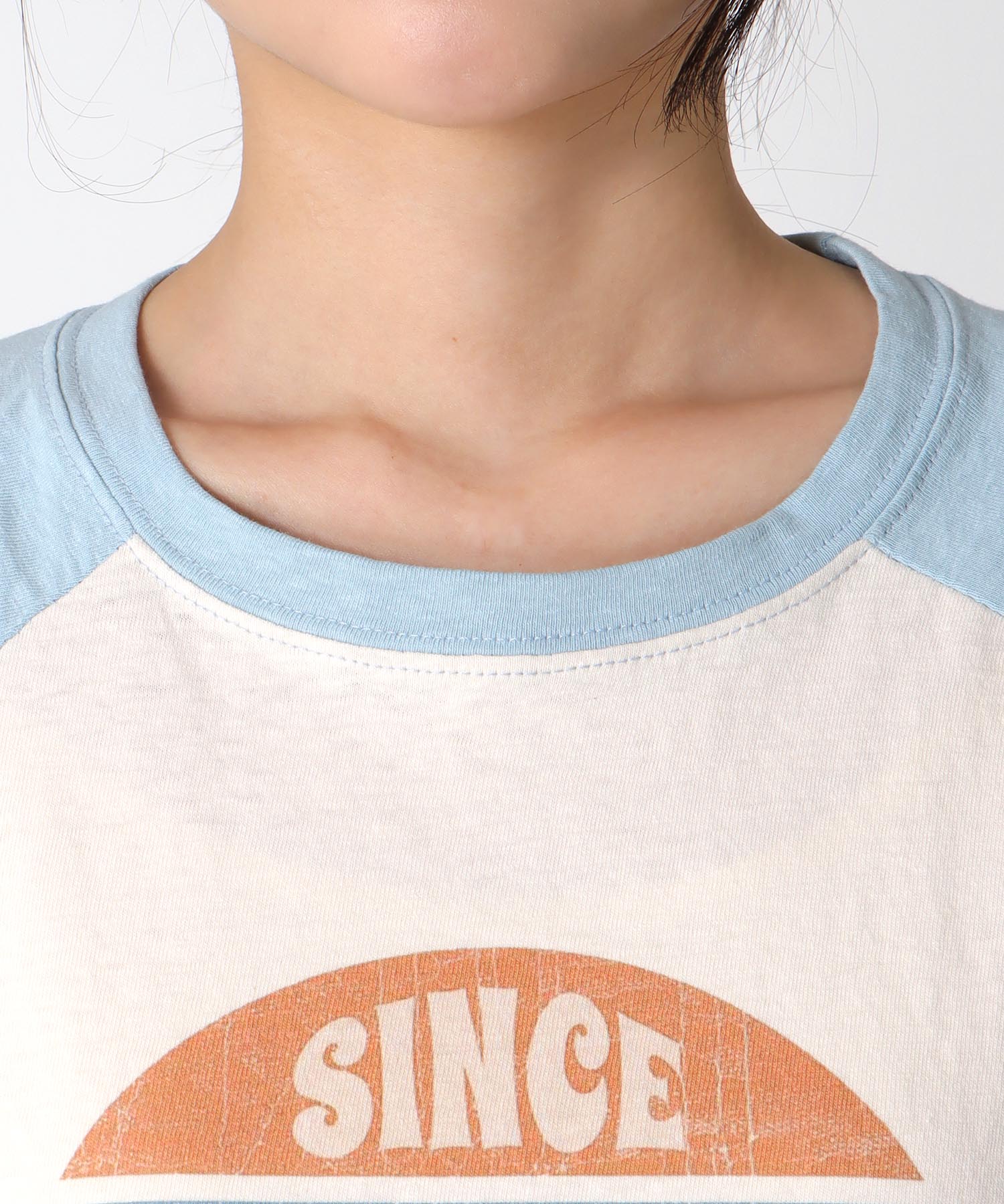 ラグランロンTシャツ