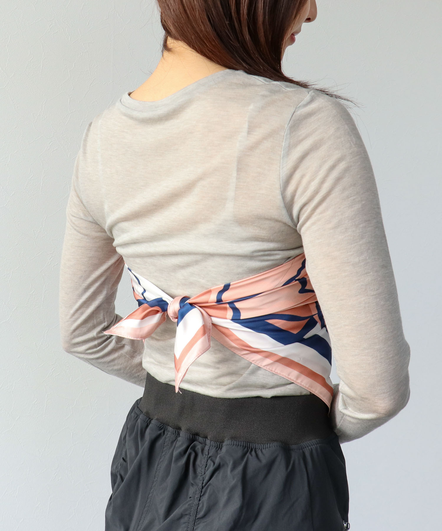 シンプルシアーカットプルオーバー