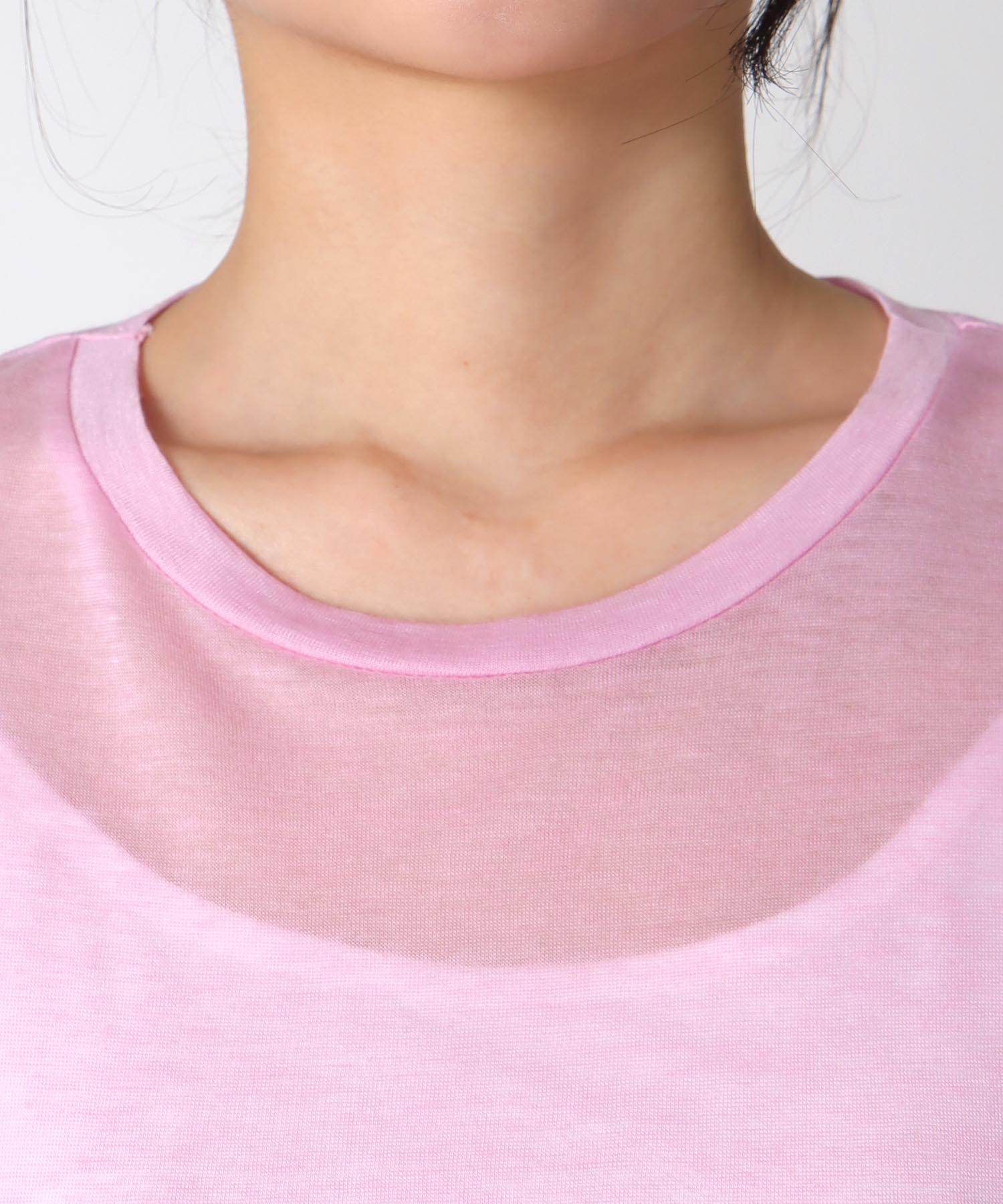 シンプルシアーカットプルオーバー