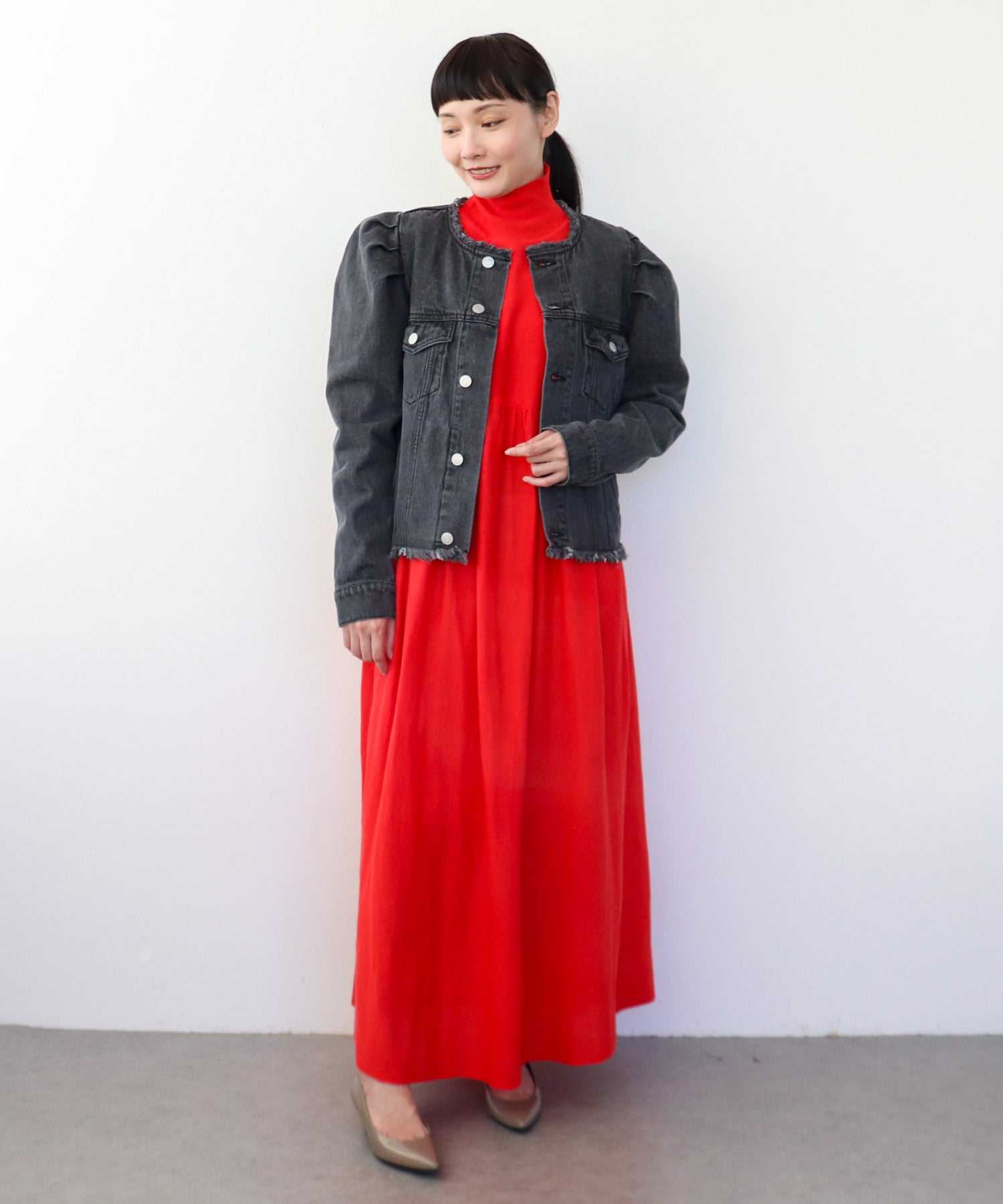 カラーレスデニムジャケット