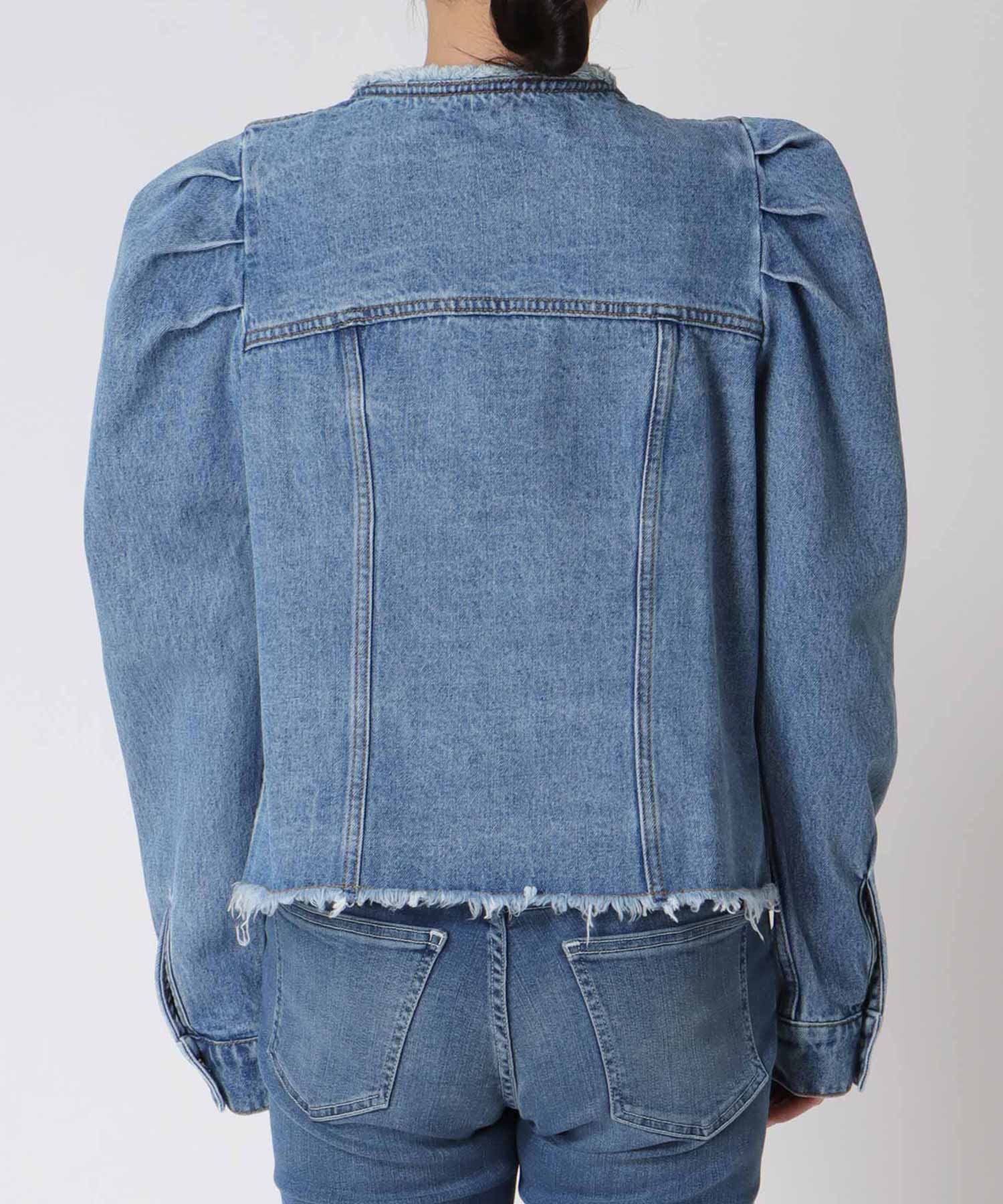 カラーレスデニムジャケット