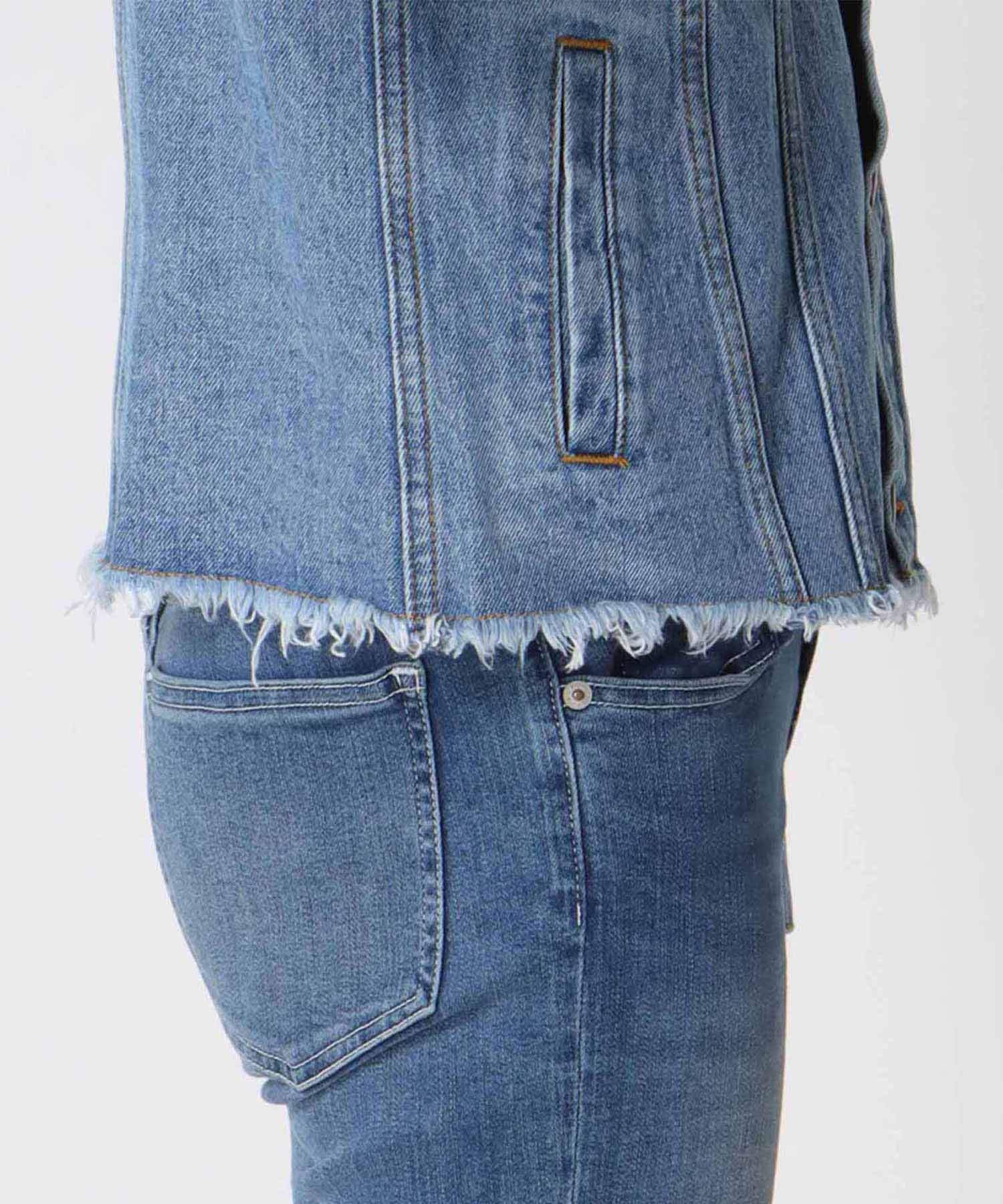 カラーレスデニムジャケット