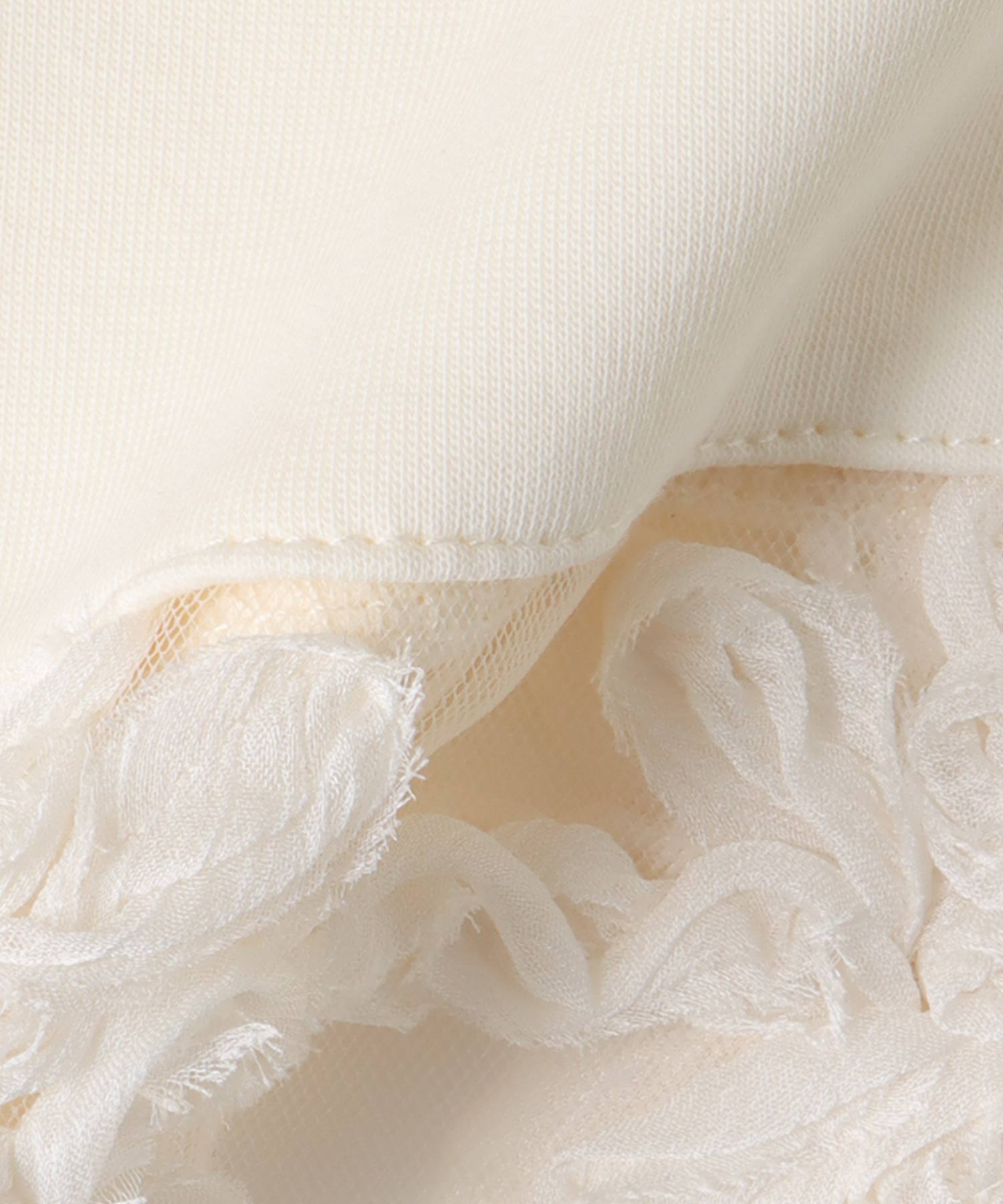 立体レース切替プルオーバー