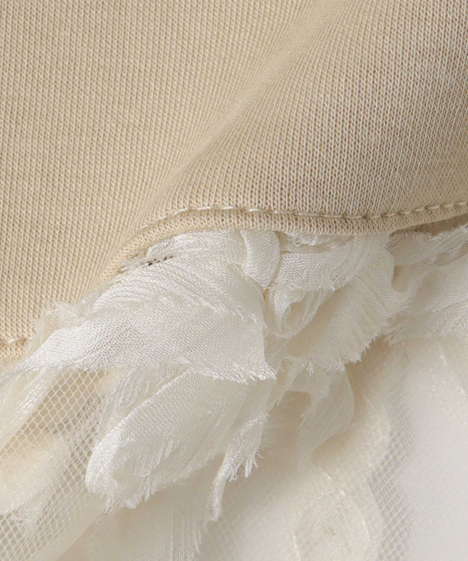 立体レース切替プルオーバー