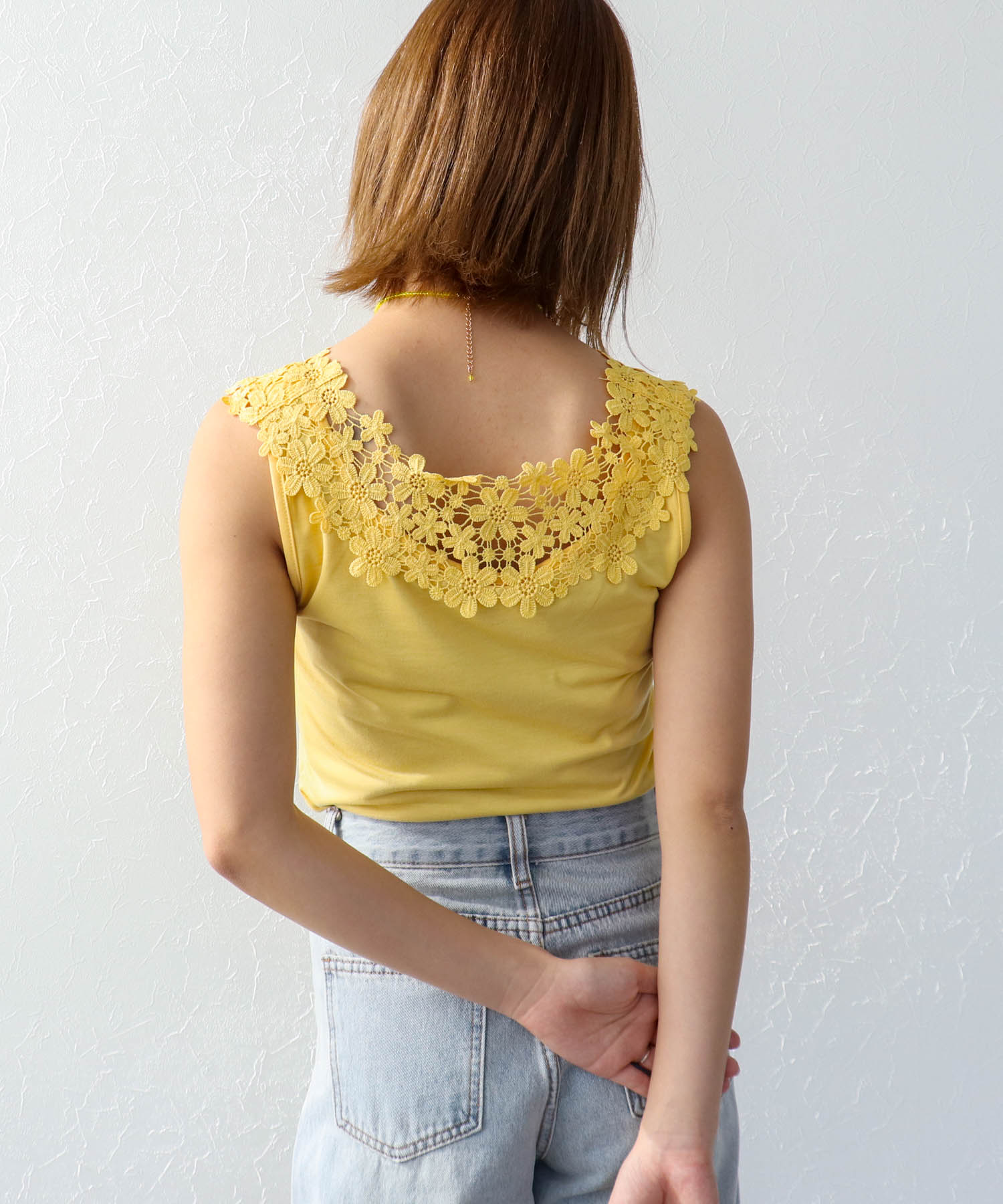 【抗菌・防臭TioTio】前後2WAYレースタンク