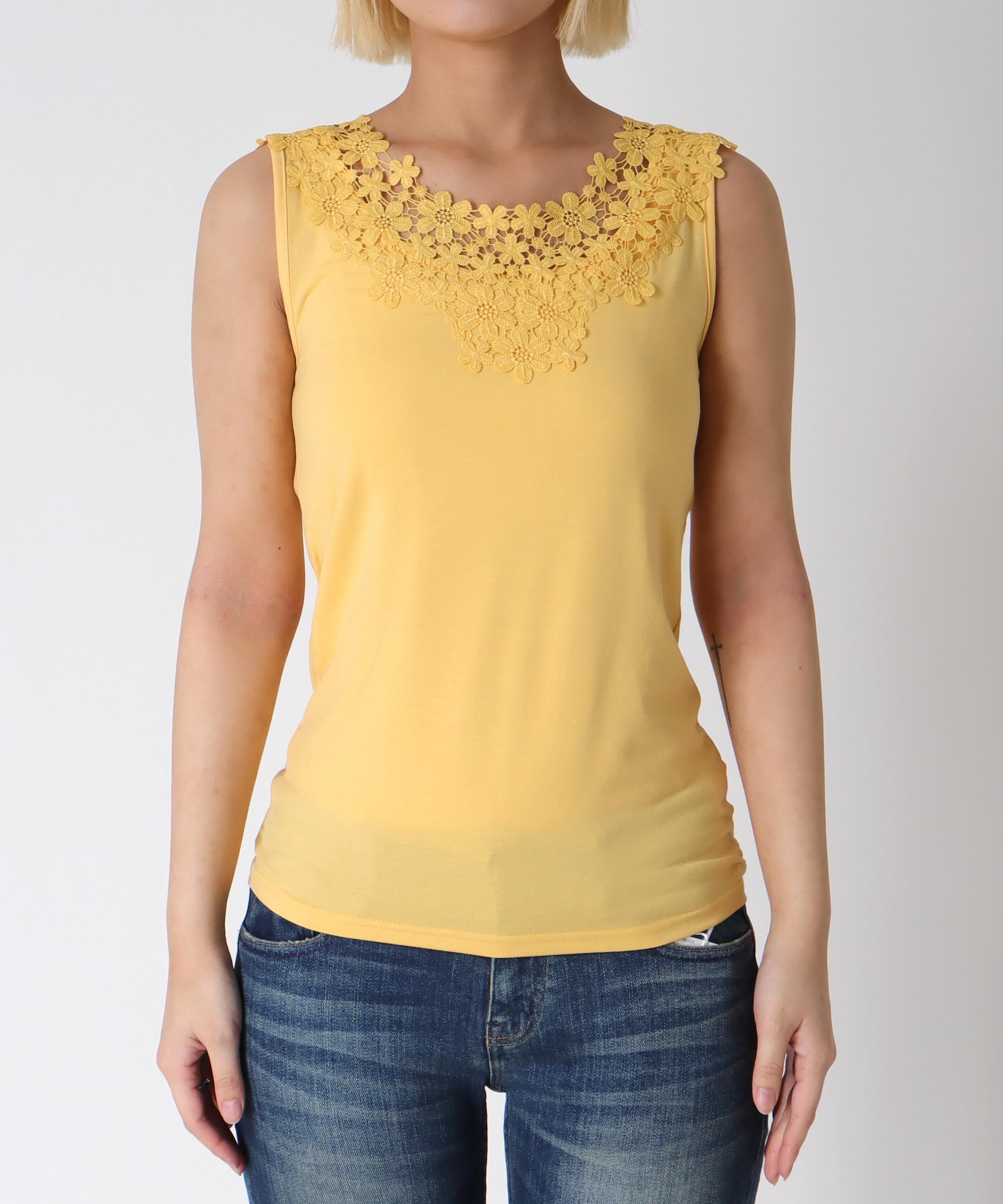 【抗菌・防臭TioTio】前後2WAYレースタンク