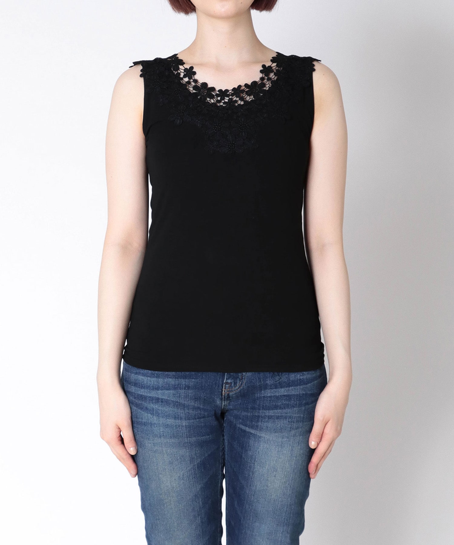 【抗菌・防臭TioTio】前後2WAYレースタンク