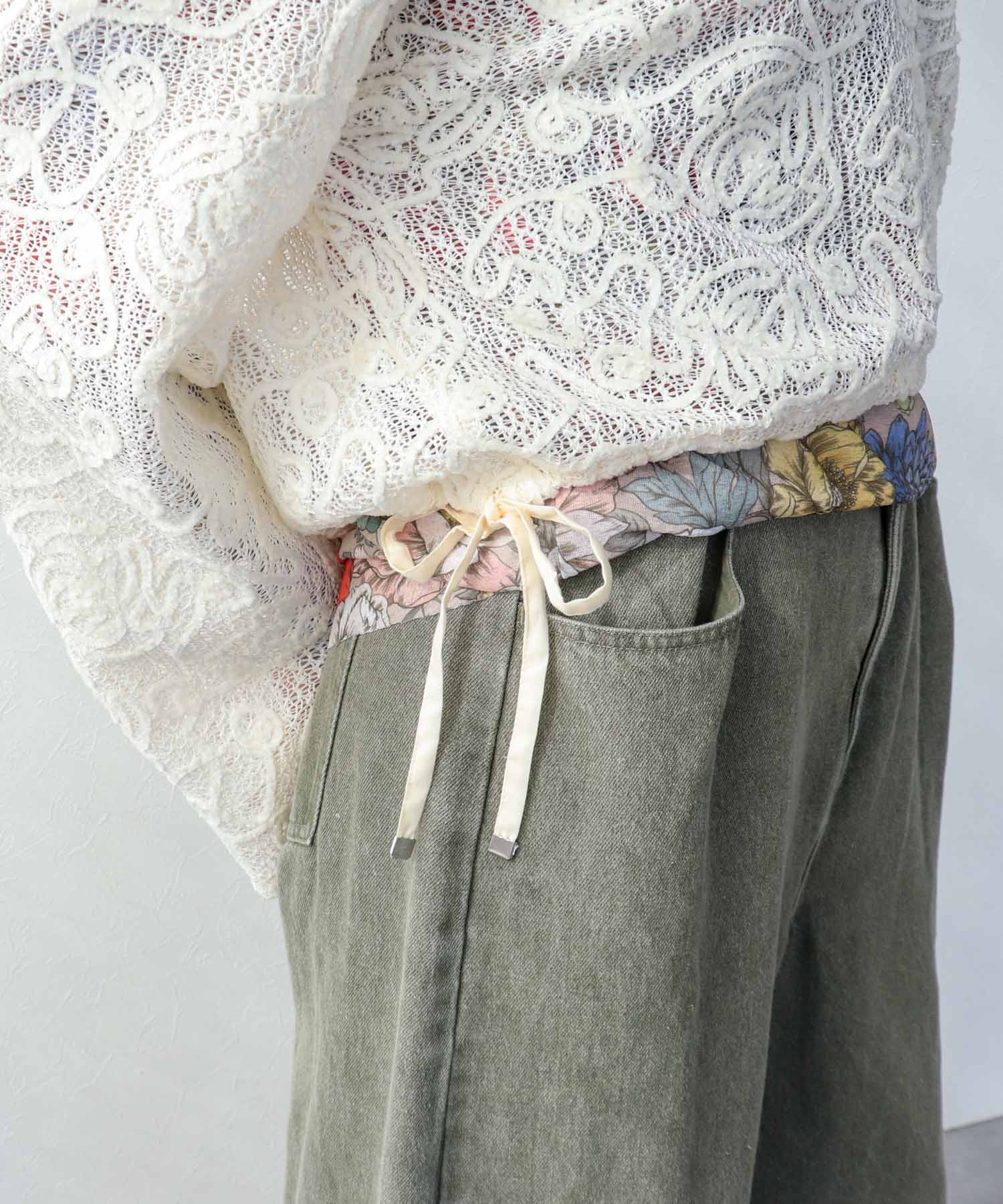 ドロストショートフーディー