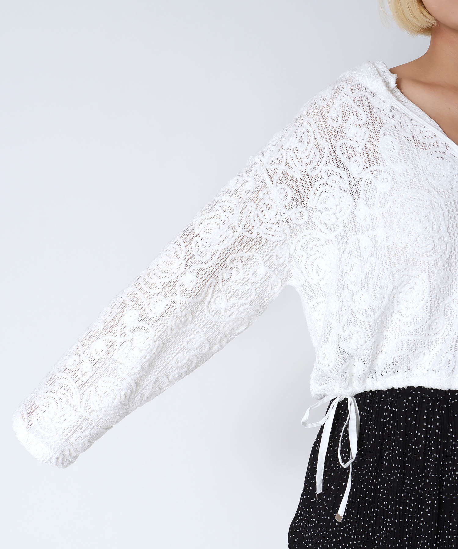 ドロストショートフーディー