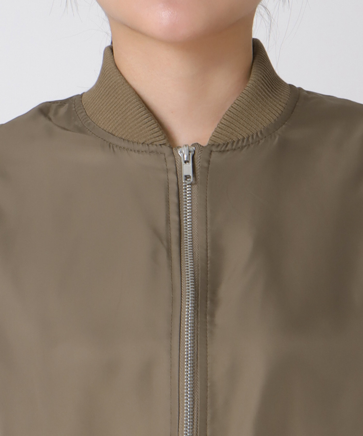 デニムスリーブ2wayMA-1ブルゾン